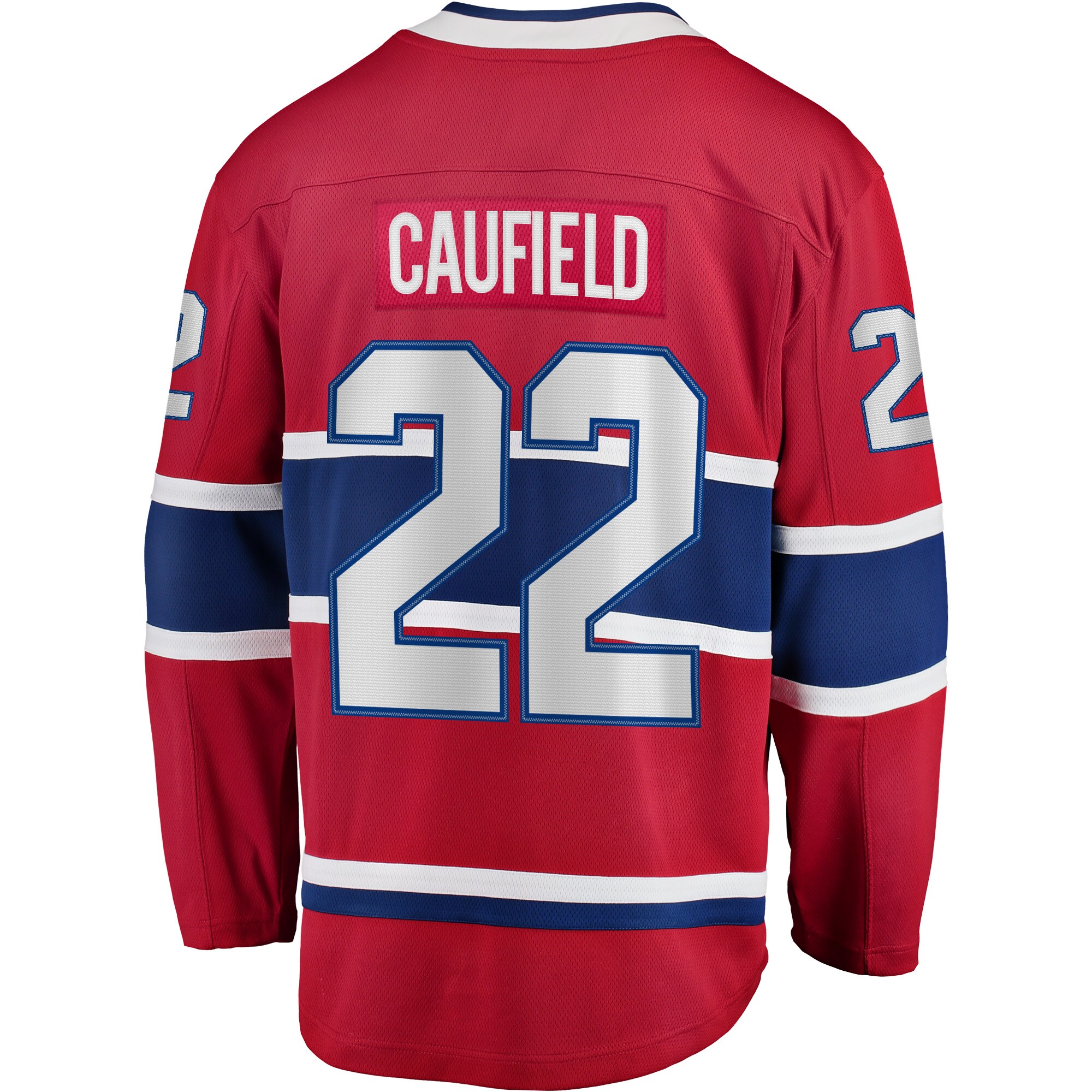 Cole Caufield Montreal Canadiens 2017/18 Home Breakaway Replica Jersey - Red