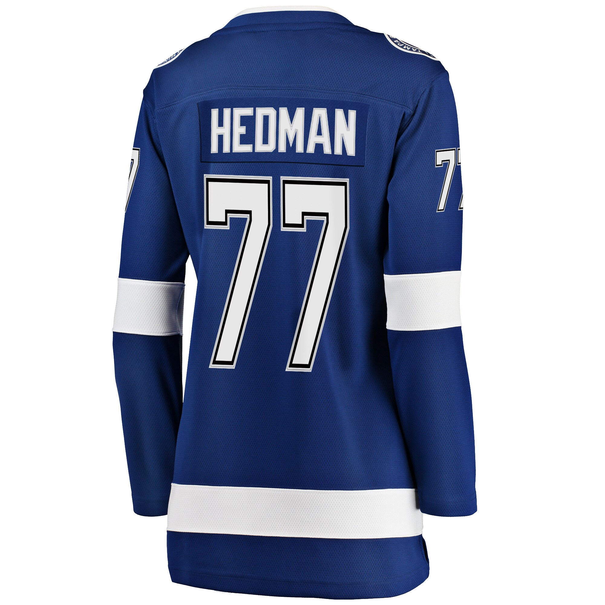 Victor Hedman Tampa Bay Lightning Women's Home 2022 Stanley Cup Final Breakaway Player Jersey - Blue