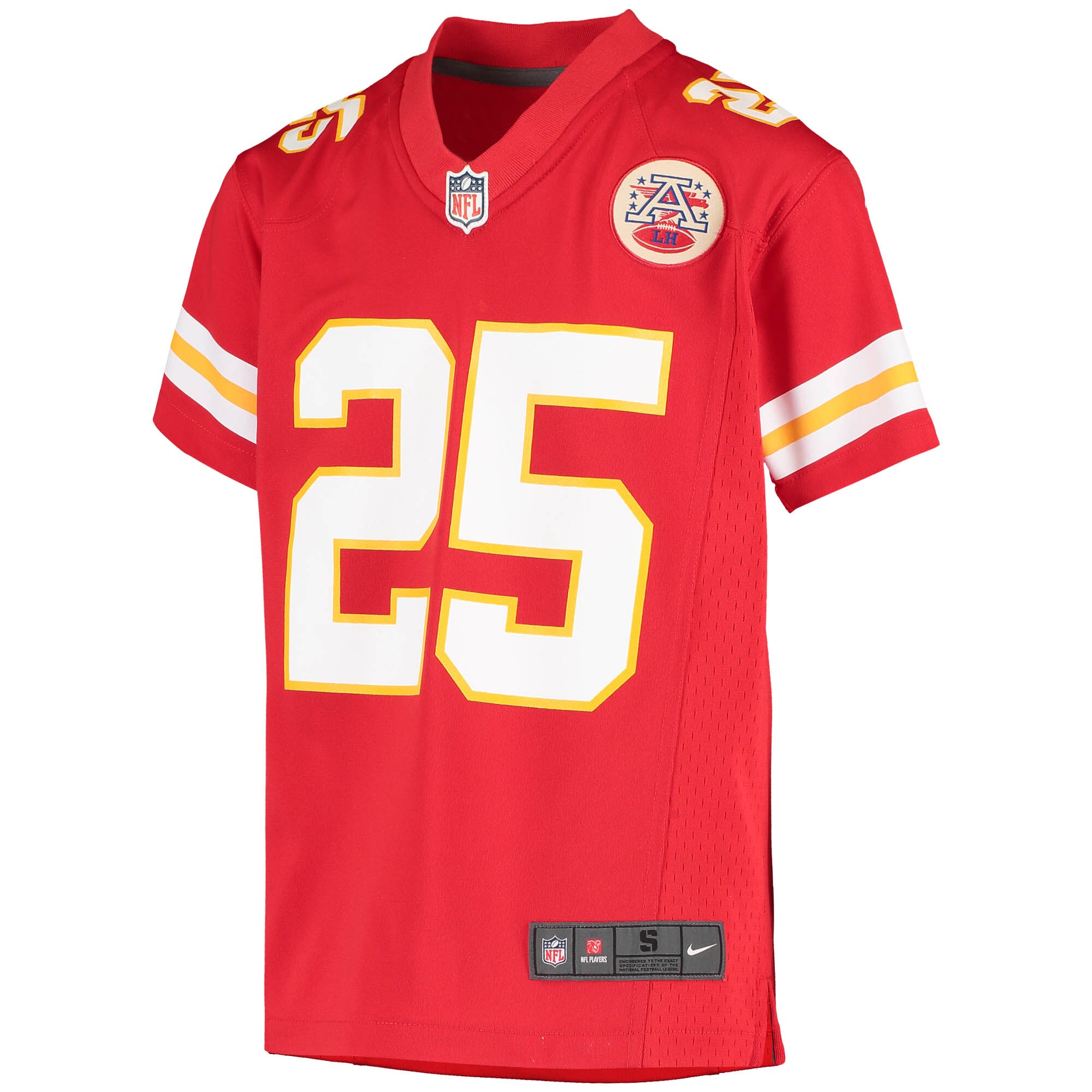 Clyde Edwards-Helaire Kansas City Chiefs Youth Game Jersey - White