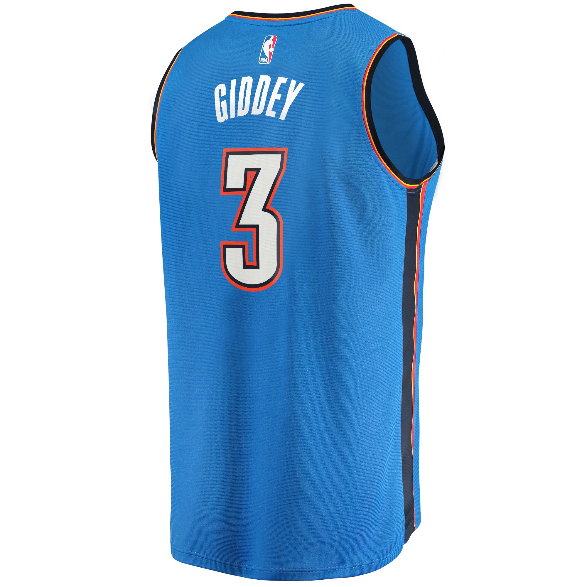 Josh Giddey Oklahoma City Thunder  2021/22 Fast Break Replica Jersey - Icon Edition - Blue