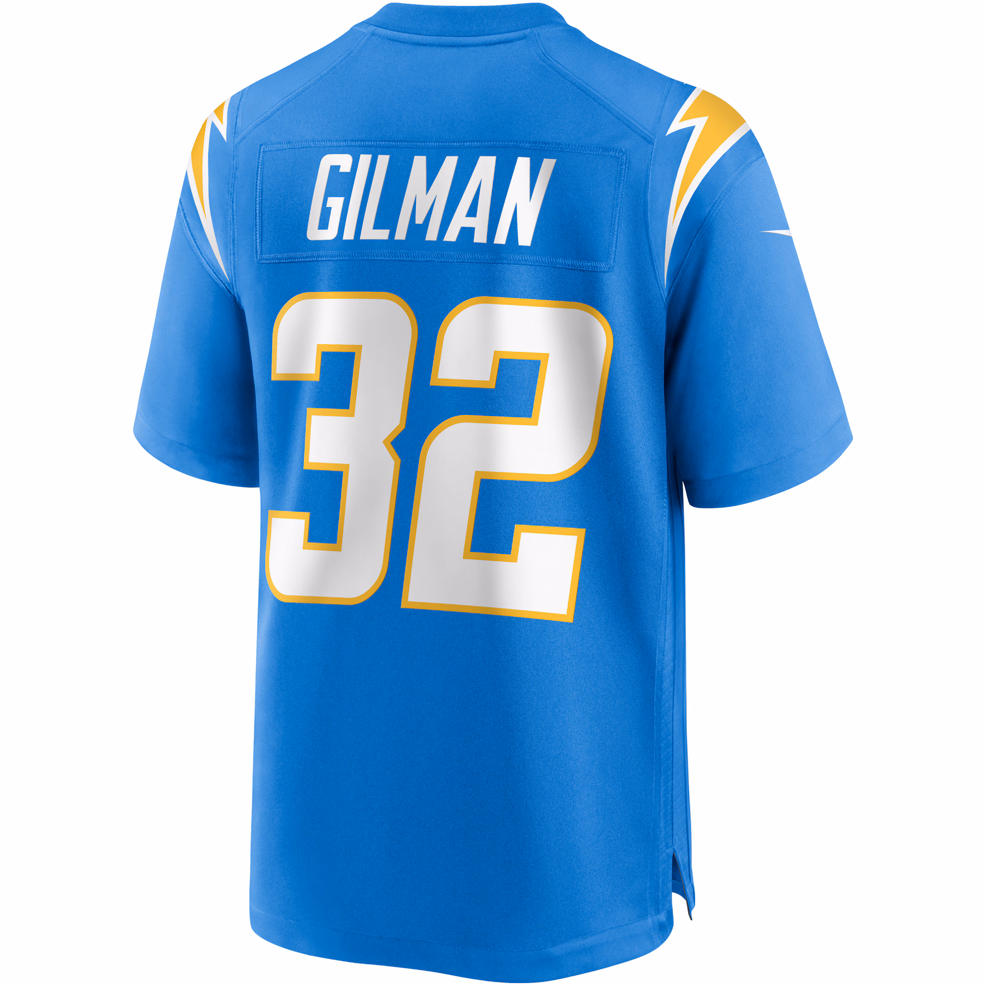 Alohi Gilman Los Angeles Chargers Game Jersey - Powder Blue
