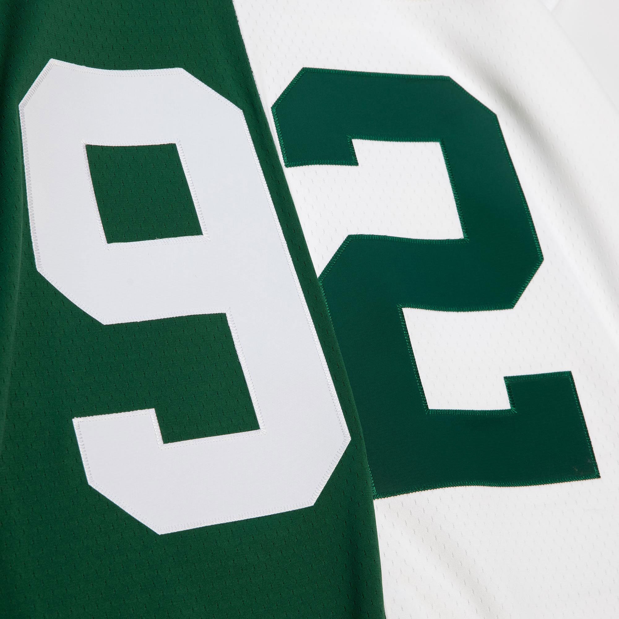 Reggie White Green Bay Packers  1996 Split Legacy Replica Jersey - Green/White