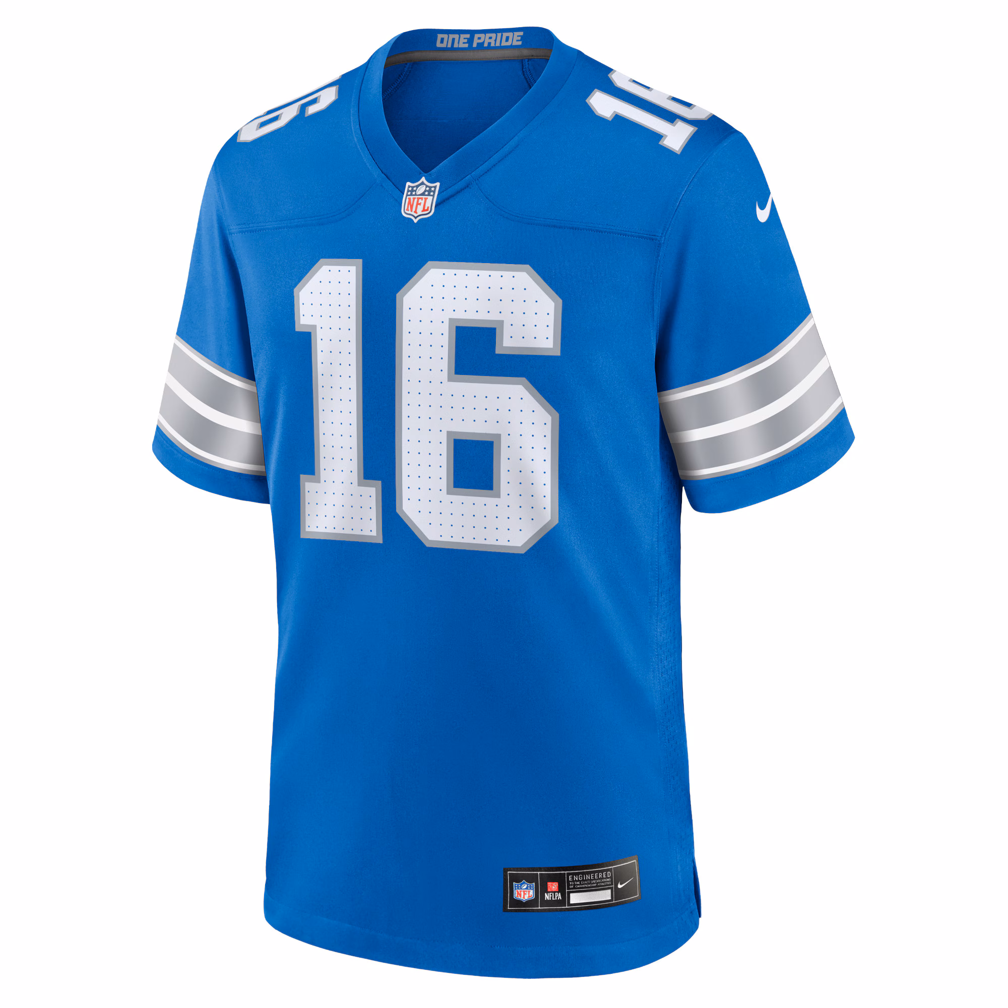 Jared Goff Detroit Lions 2nd Alternate Game Jersey - Black