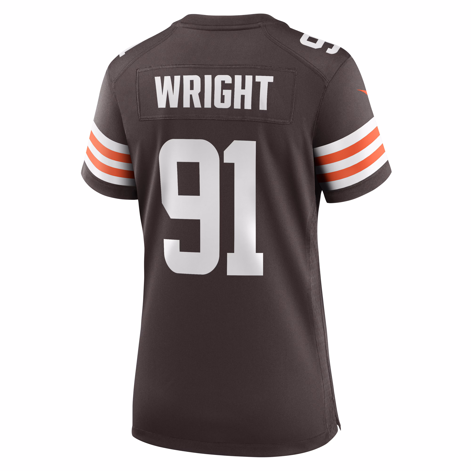 Alex Wright Cleveland Browns Women's Team Game Jersey -  Brown