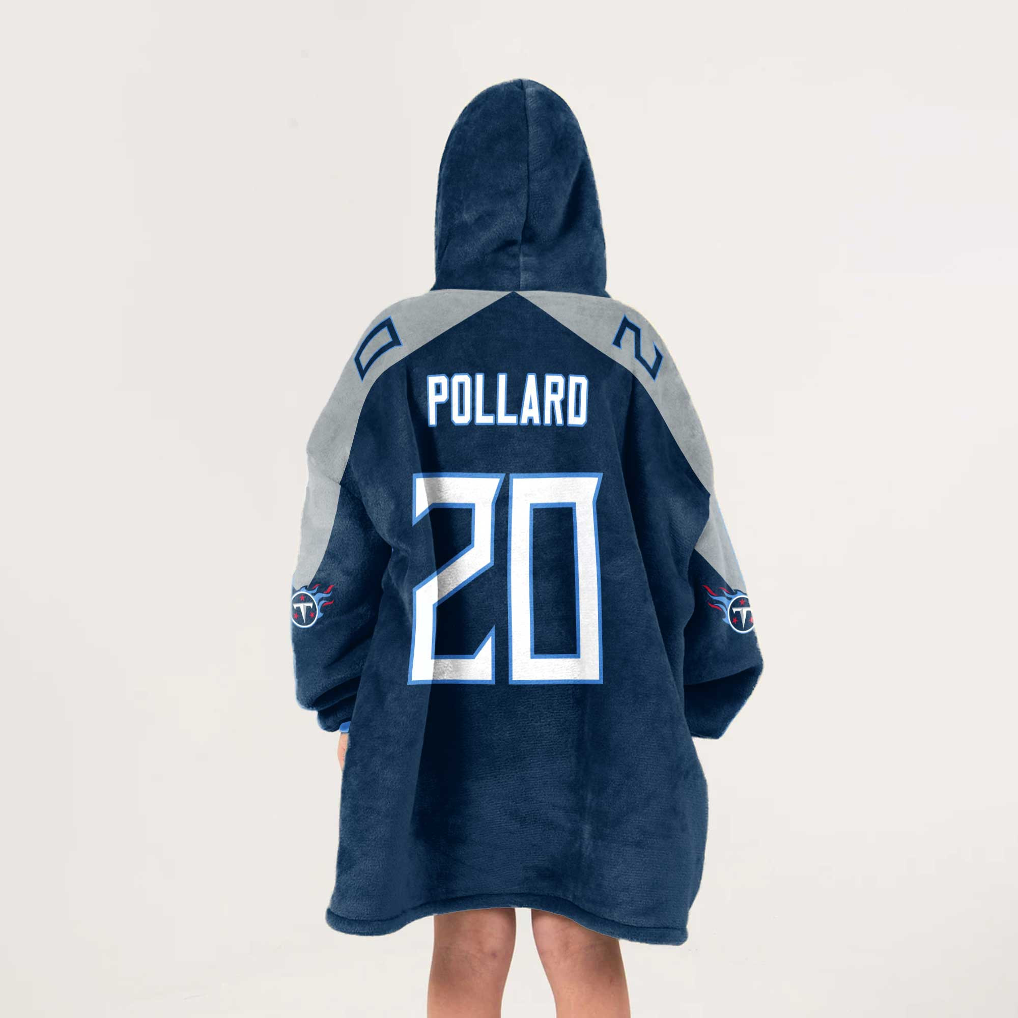 Kid T.P 20 Tennessee Football Unisex Blanket Hoodie