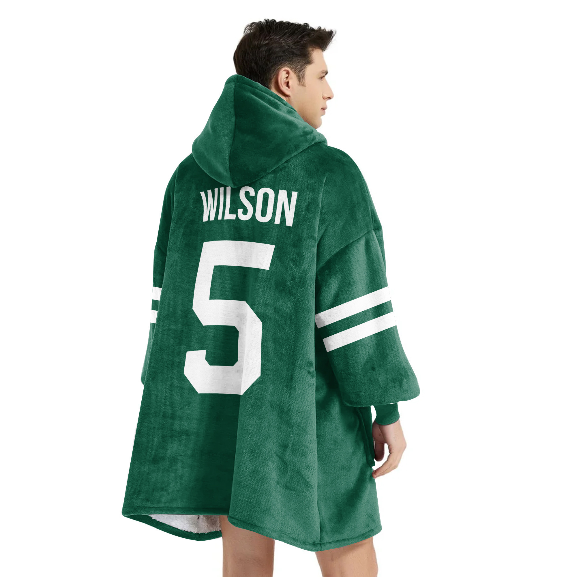 Adult GW 5 New York Football Unisex Blanket Hoodie
