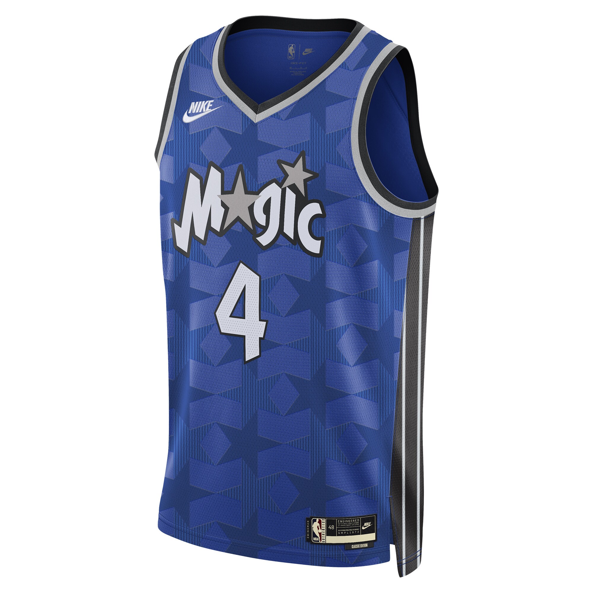 Unisex Orlando Magic Jalen Suggs  Blue 2023/24 Swingman Jersey - Classic Edition