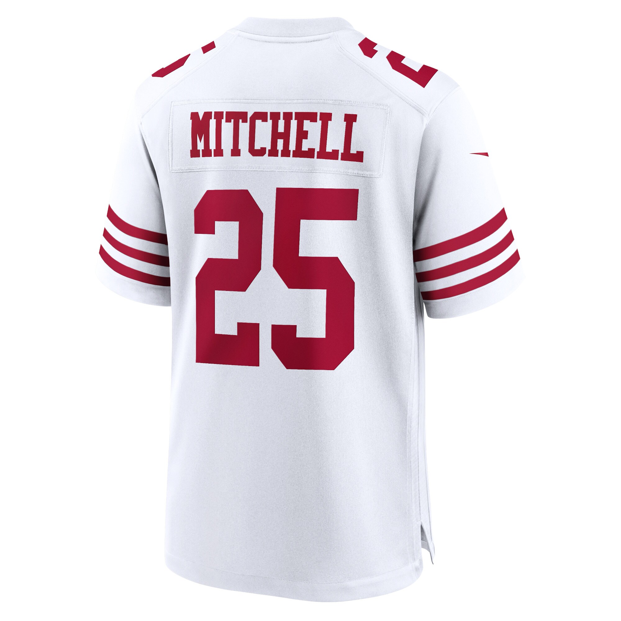 Elijah Mitchell San Francisco 49ers  Player Game Jersey - White