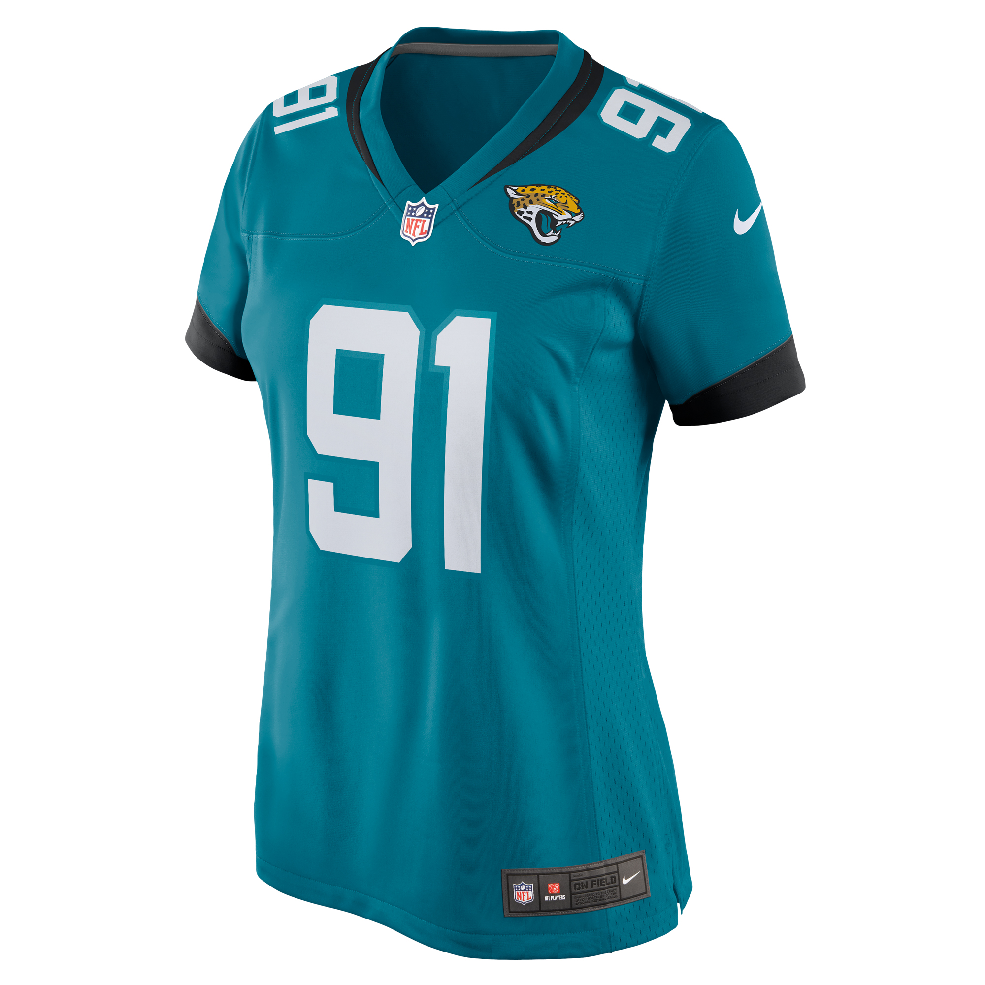 Arik Armstead Jacksonville Jaguars Women's Team Game Jersey -  Teal