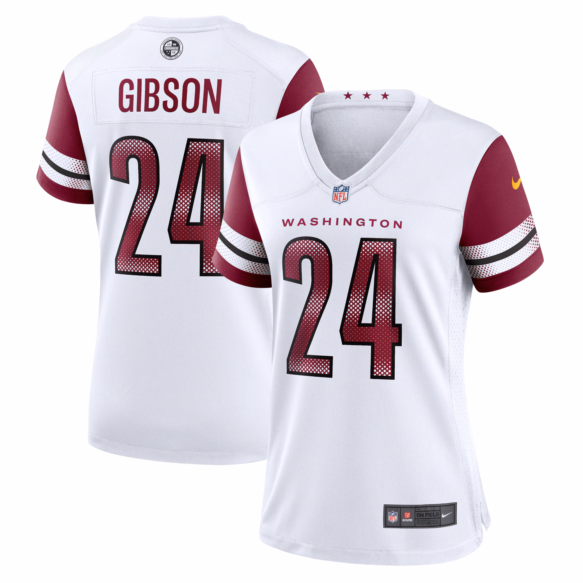 Antonio Gibson Washington Commanders Women's Game Jersey - Burgundy