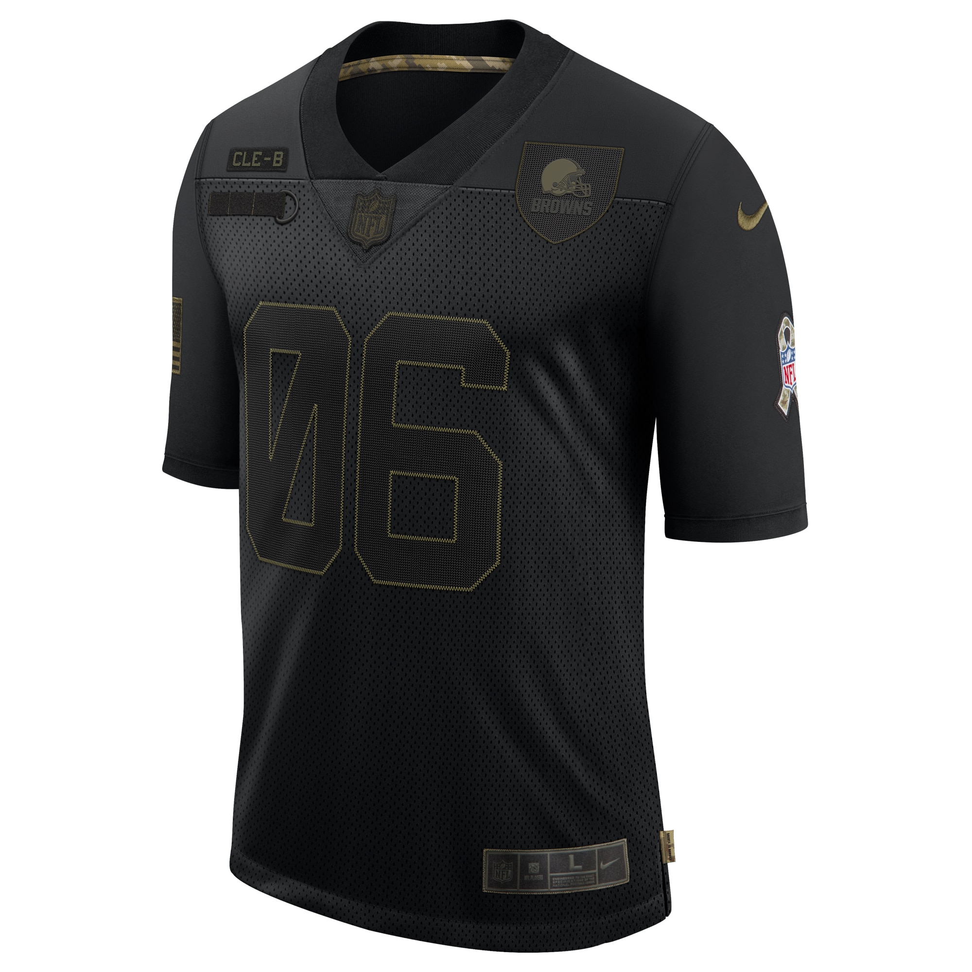 Baker Mayfield Cleveland Browns  2020 Salute To Service Limited Jersey - Black