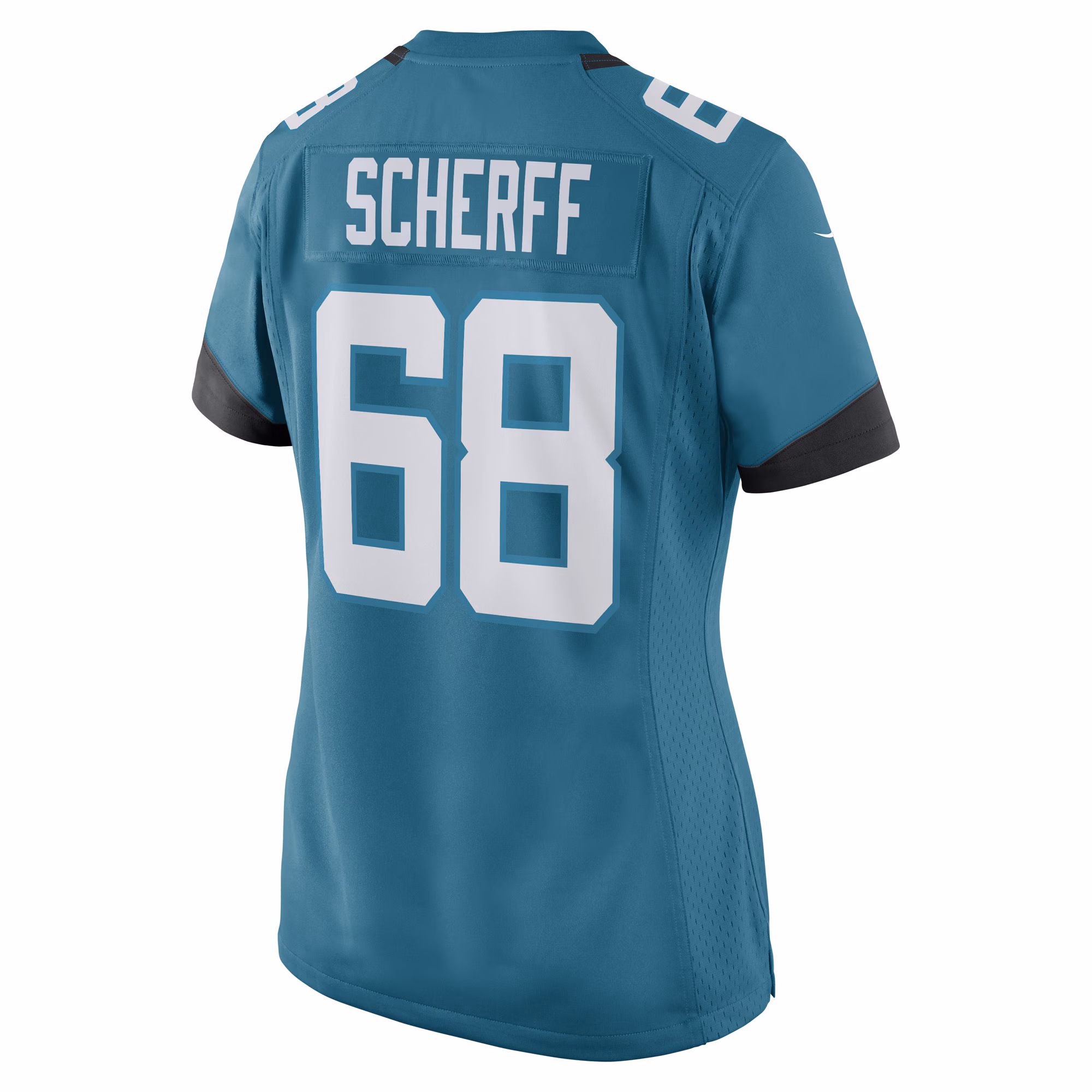 Brandon Scherff Jacksonville Jaguars Women's Game Player Jersey - Teal