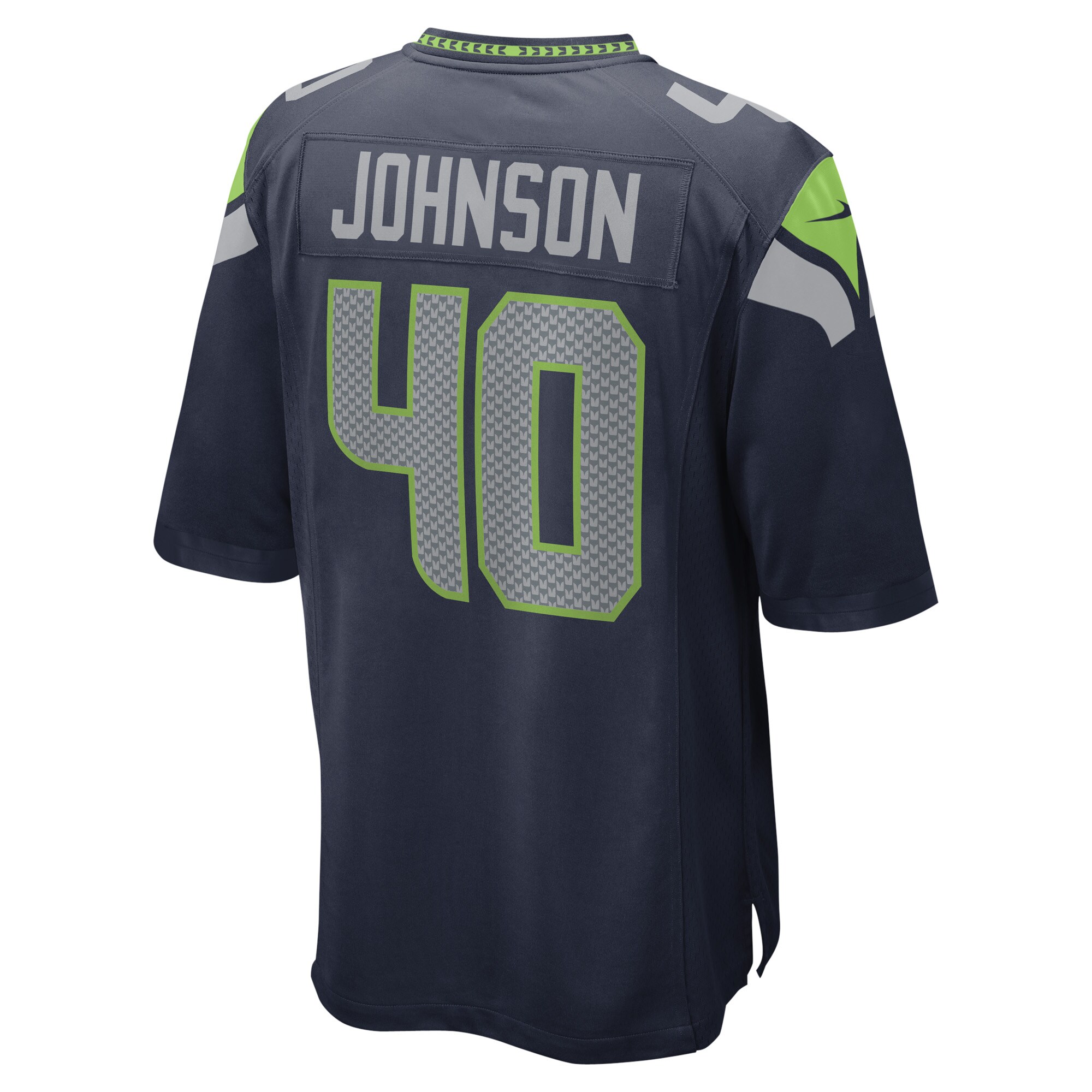 Darryl Johnson Seattle Seahawks  Game Player Jersey - College Navy