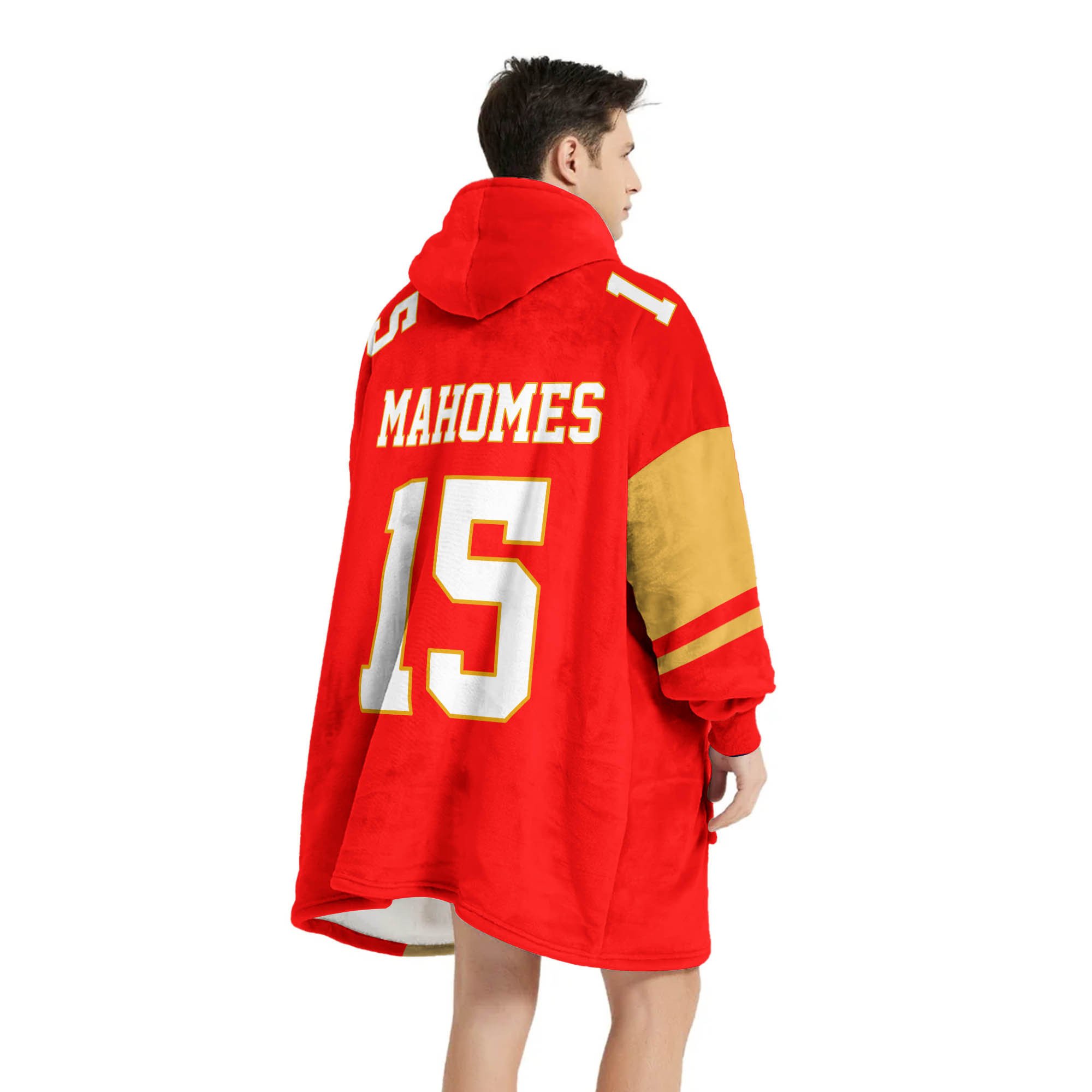Adult PM 15 Kansas City Football Unisex Blanket Hoodie