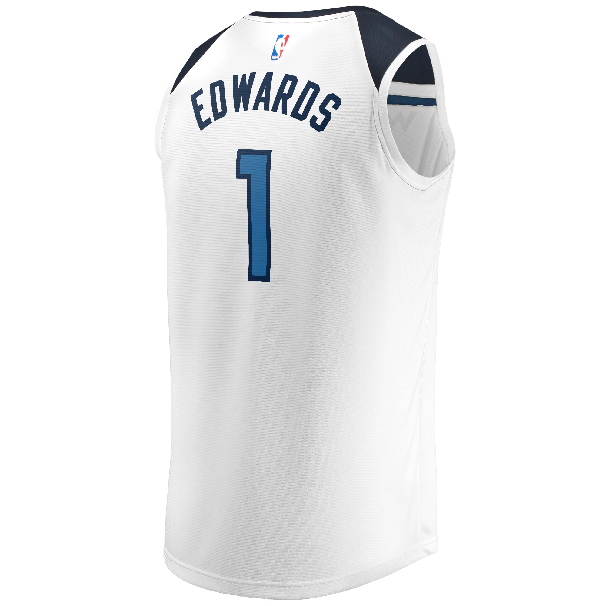 Anthony Edwards Minnesota Timberwolves  Fast Break Replica Jersey - Association Edition - White