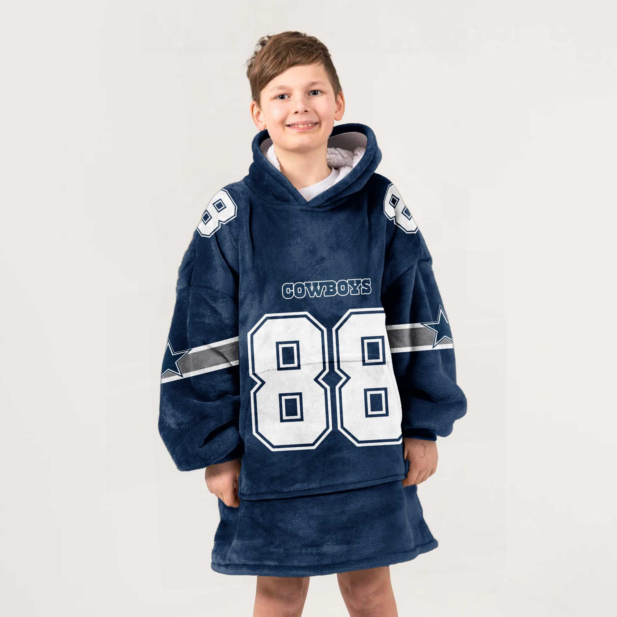 Adult C.D.L 88 Dallas Football Unisex Blanket Hoodie