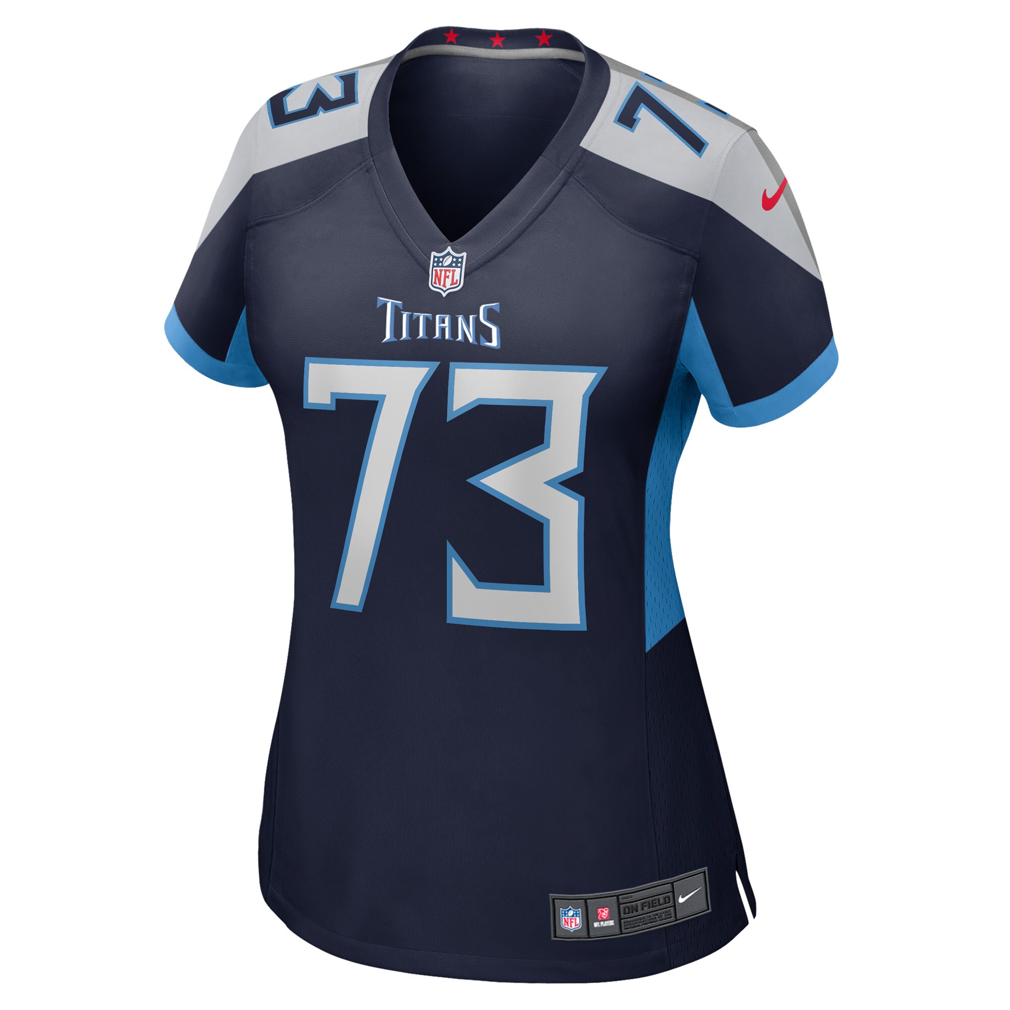 Jamarco Jones Tennessee Titans  Women's Player Game Jersey - Navy