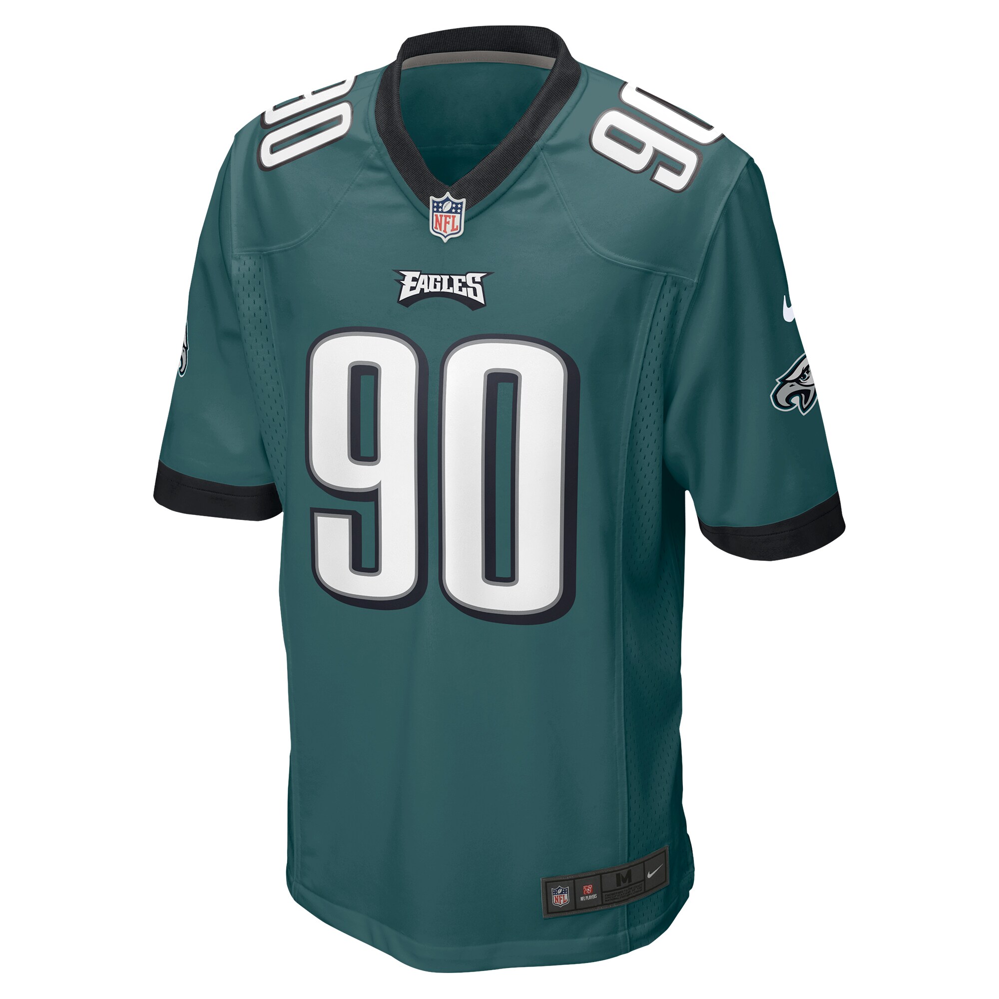 Davis Philadelphia Eagles  Player Game Jersey - Green