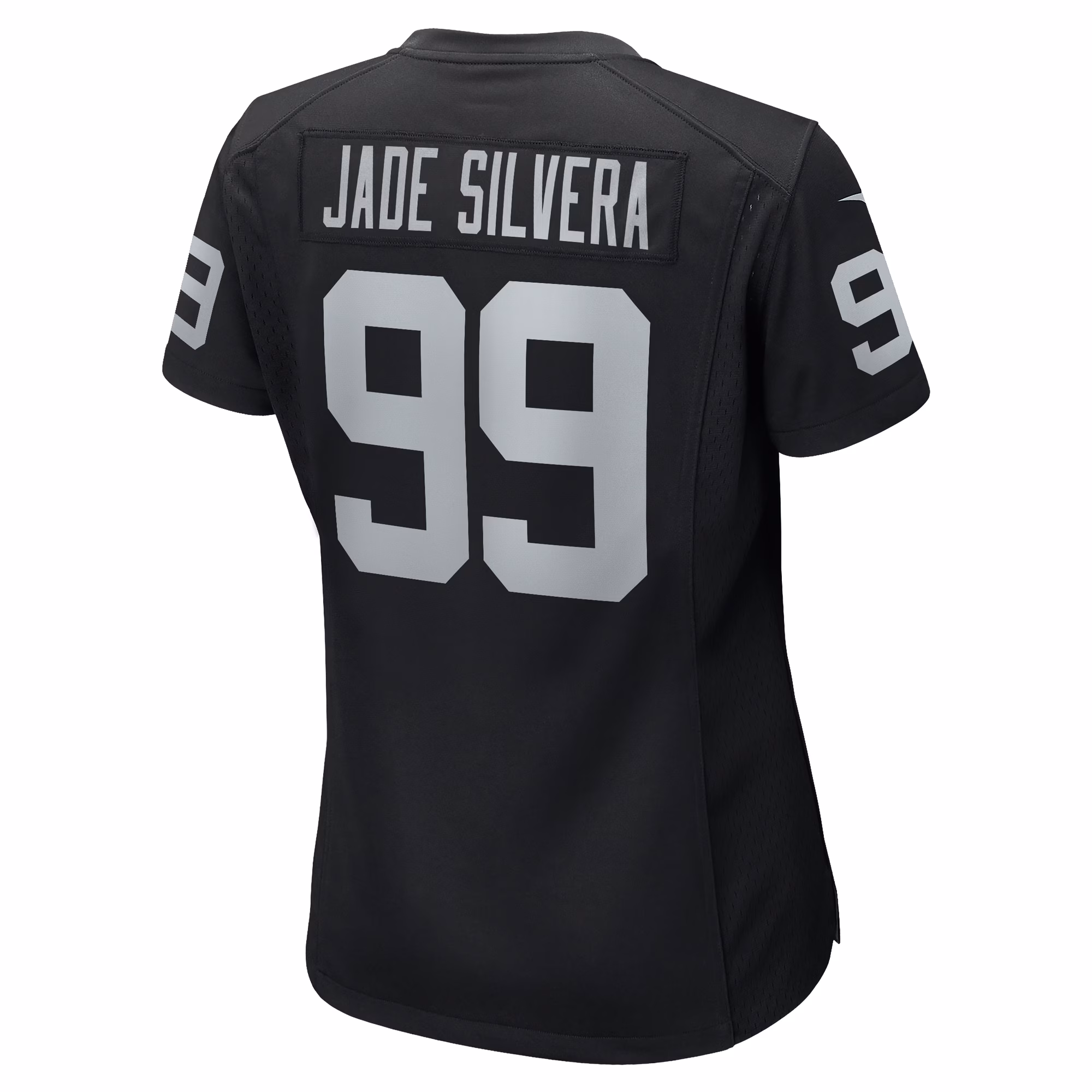 Nesta Jade Silvera Las Vegas Raiders Women's Team Game Jersey -  Black