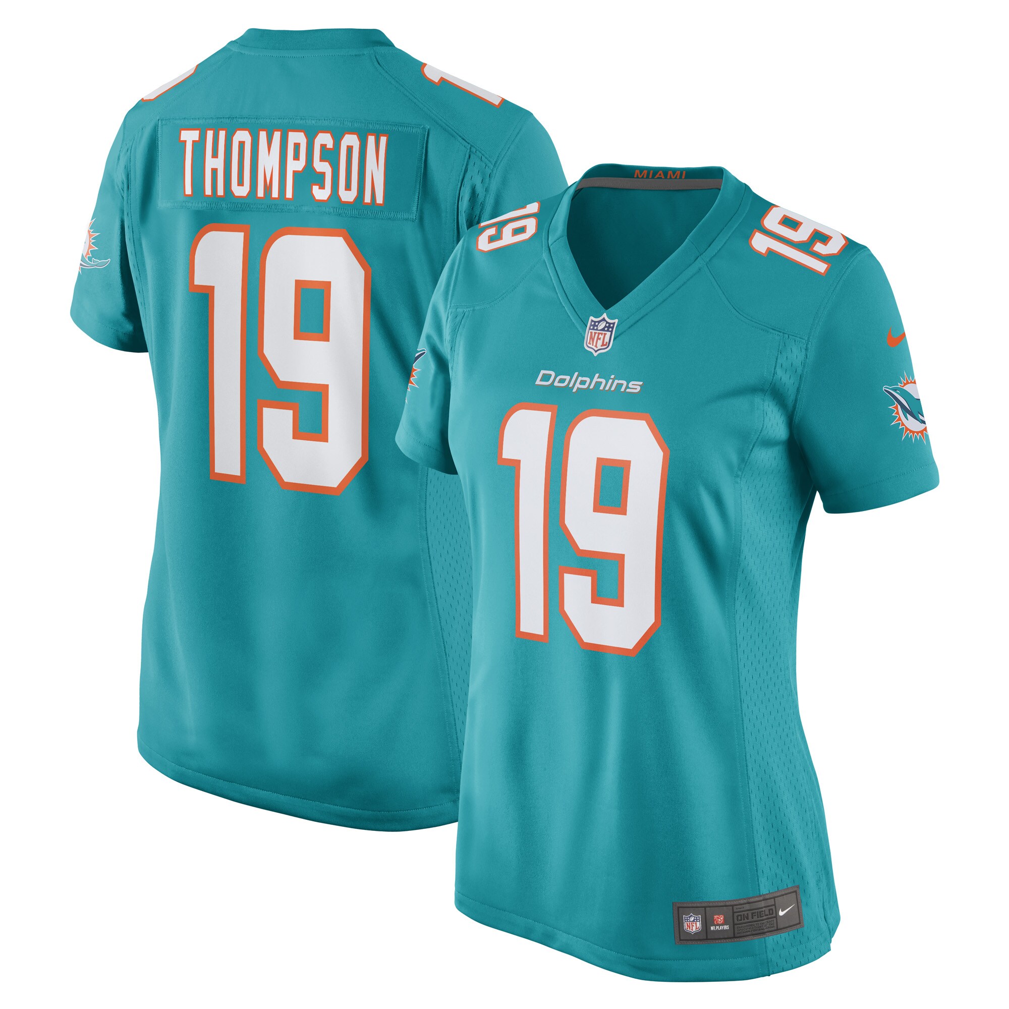 Skylar Thompson Miami Dolphins Women's Game Player Jersey - Aqua