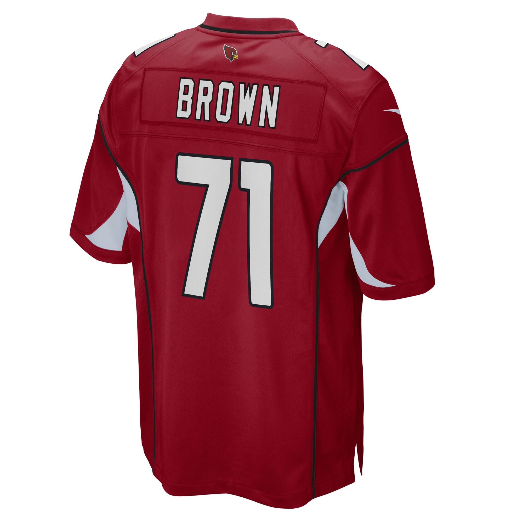 Andrew Brown Arizona Cardinals  Game Player Jersey - Cardinal