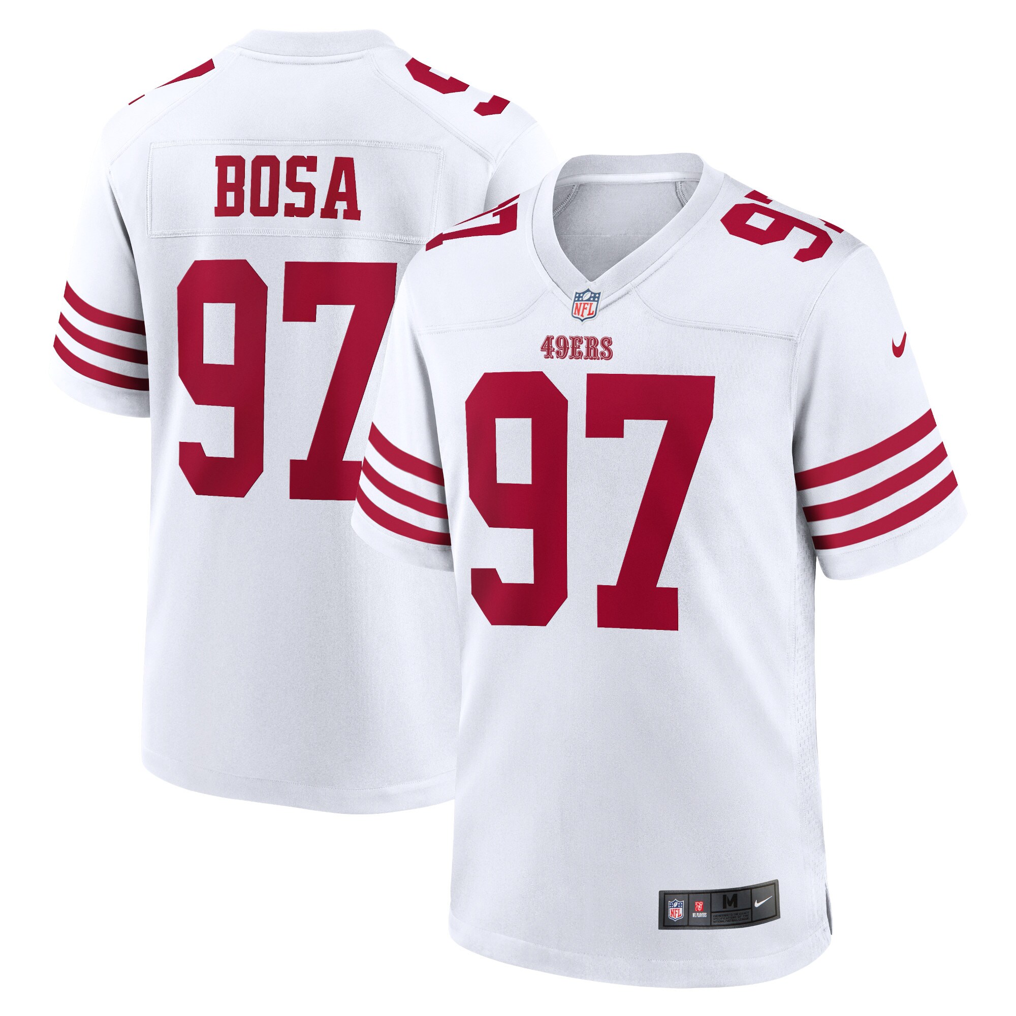 Nick Bosa San Francisco 49ers  Player Game Jersey - White