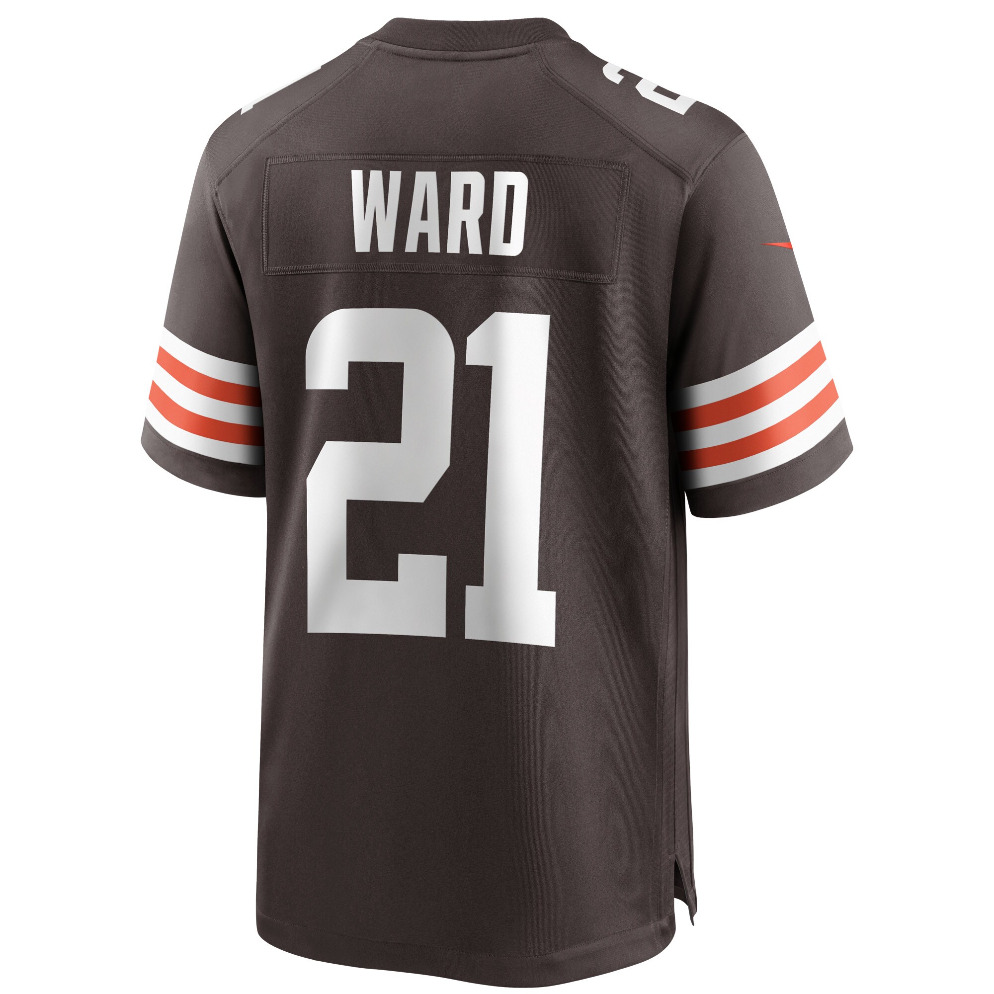 Denzel Ward Cleveland Browns Player Game Jersey - Brown