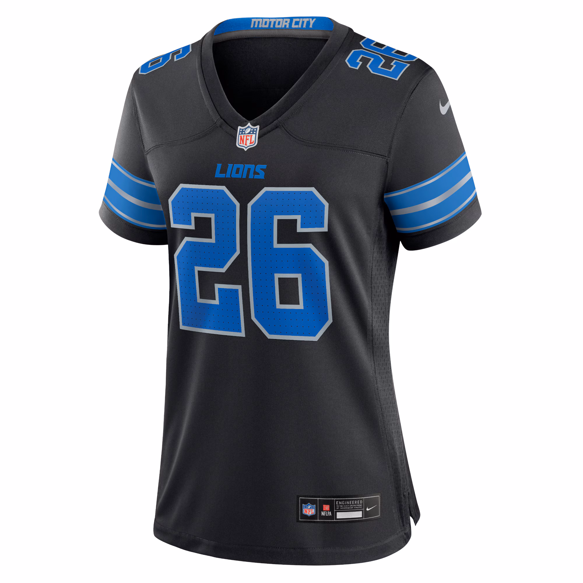 Jahmyr Gibbs Detroit Lions Women's Game Jersey - Blue