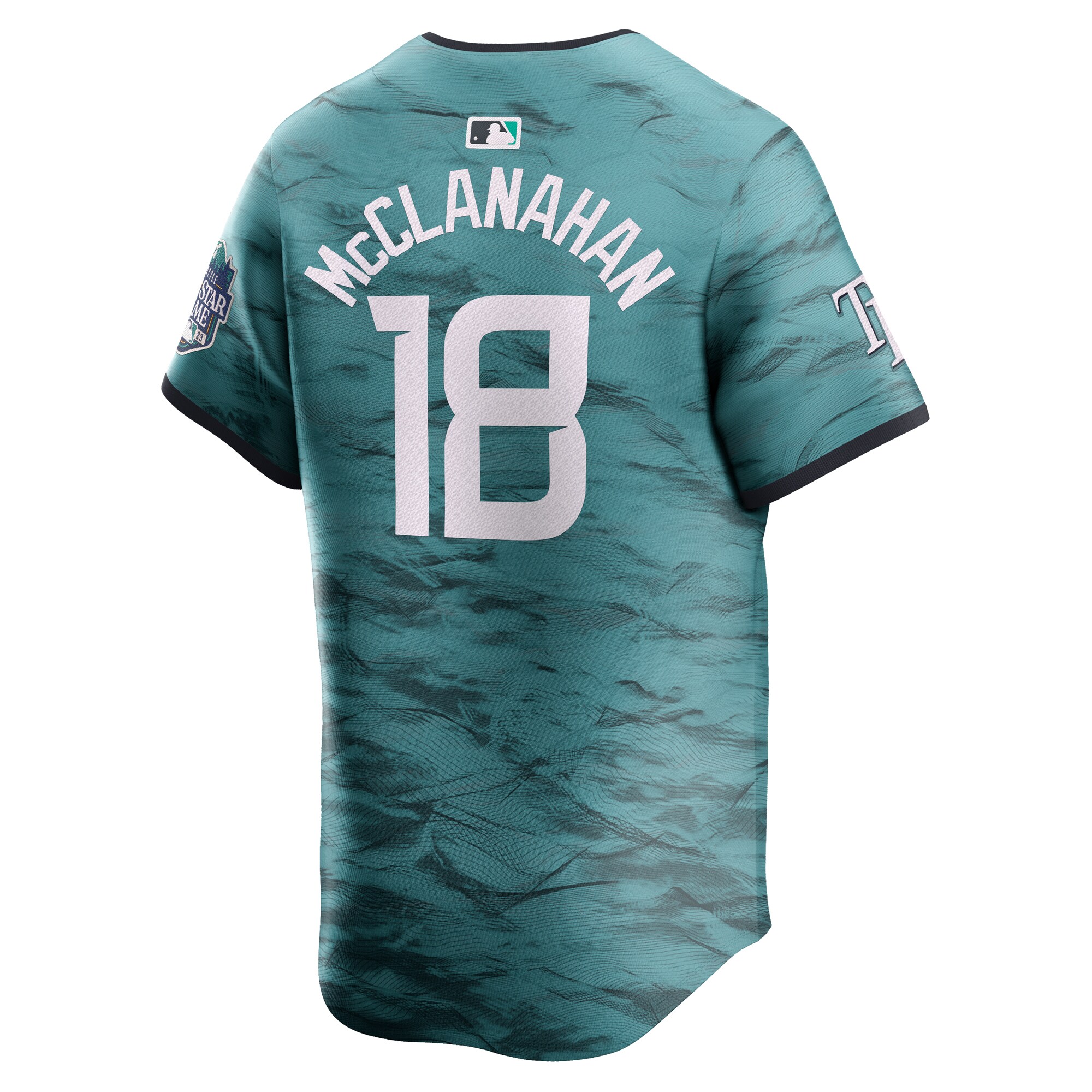 Shane McClanahan American League  2023 MLB All-Star Game Limited Player Jersey - Teal