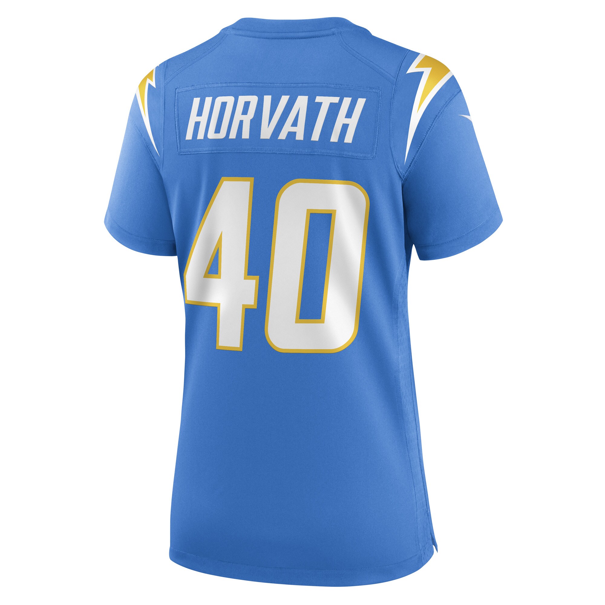 Zander Horvath Los Angeles Chargers  Women's Game Player Jersey - Powder Blue