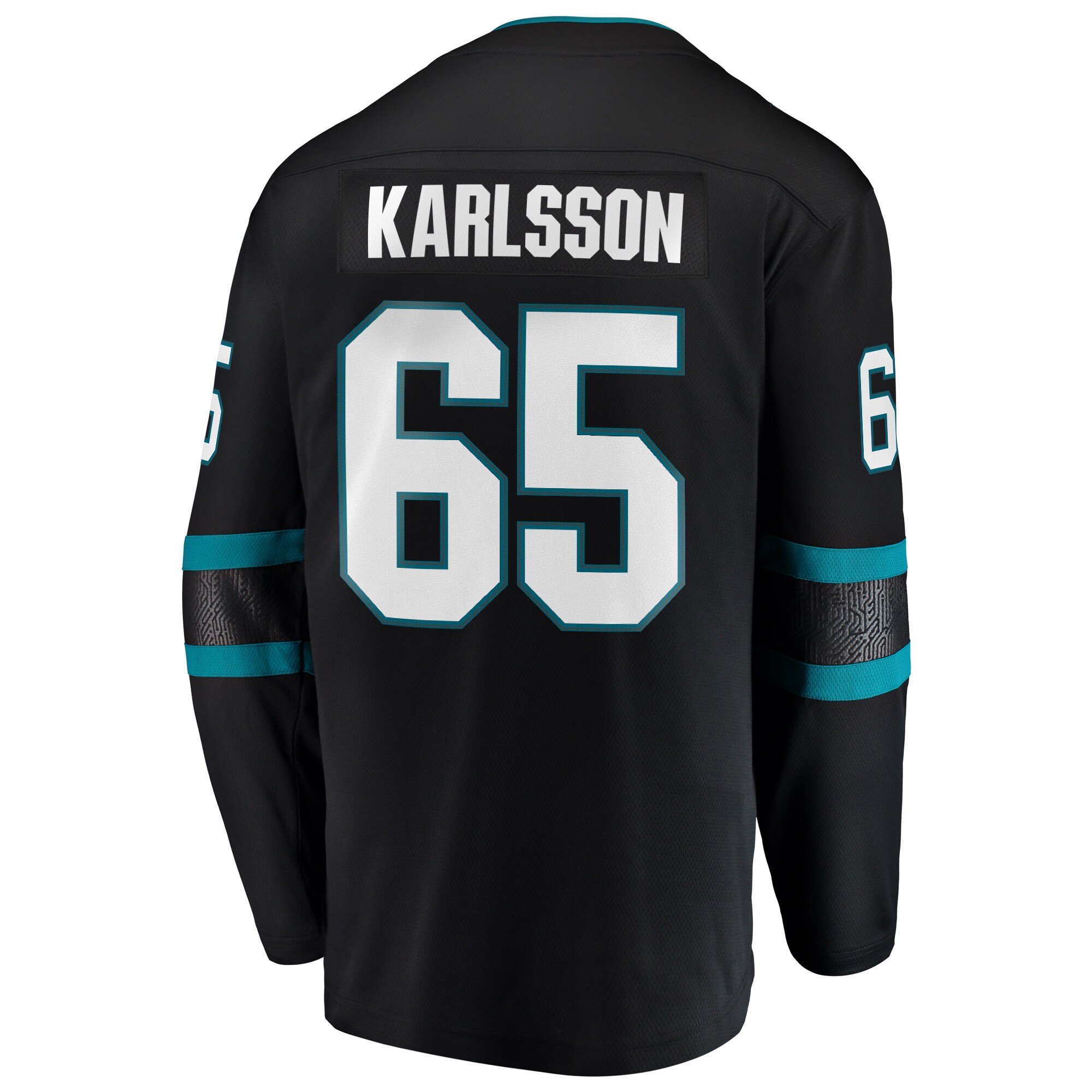 Erik Karlsson San Jose Sharks Youth Alternate Breakaway Player Jersey - Black