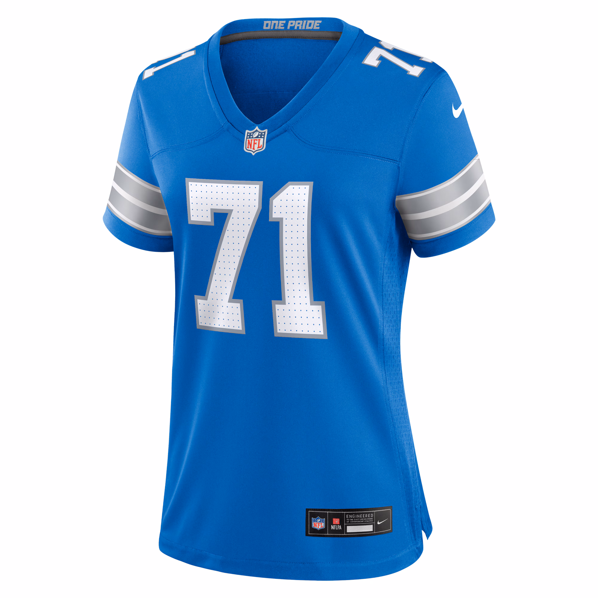 Kevin Zeitler Detroit Lions Women's Game Jersey -  Blue