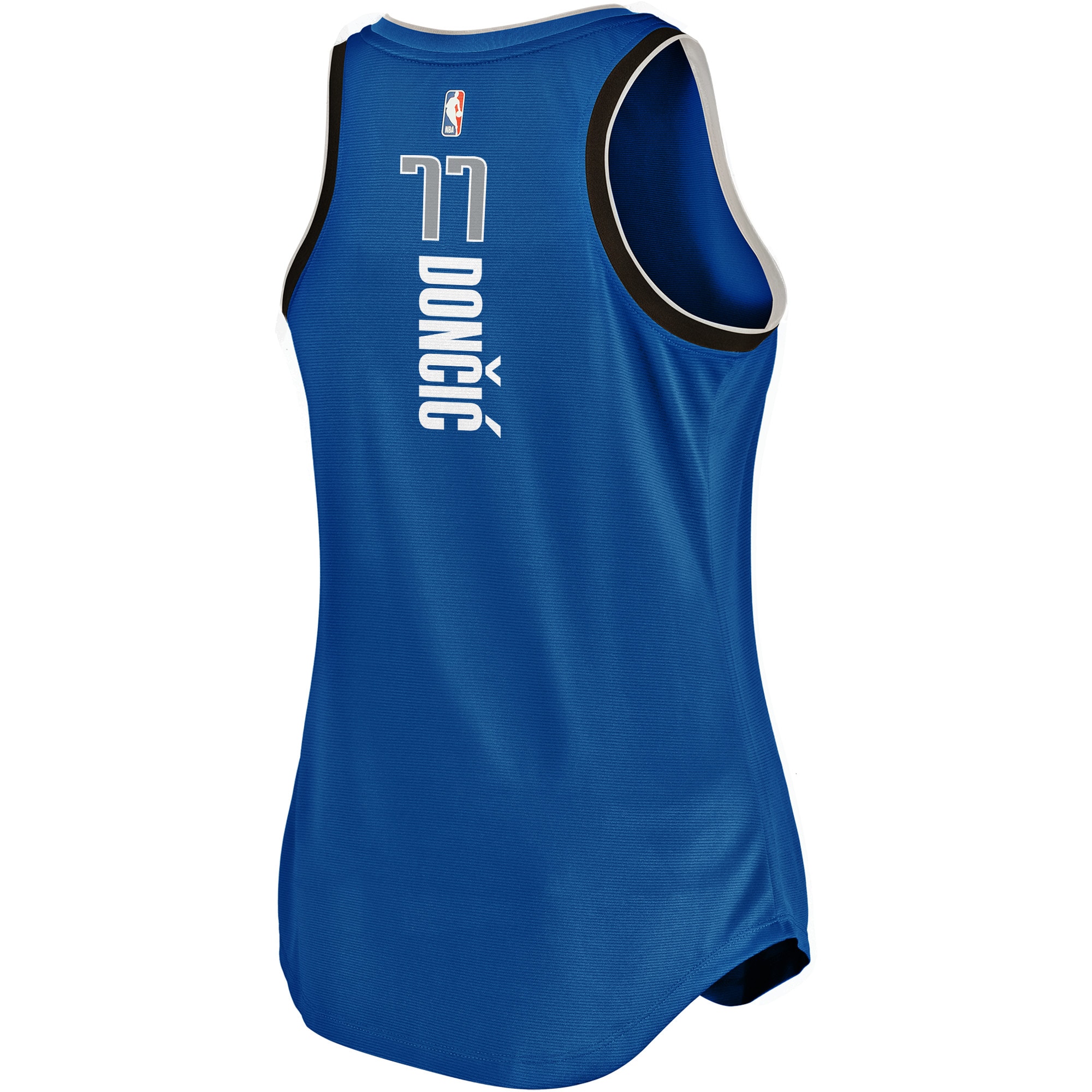 Luka Doncic Dallas Mavericks  Women's Fast Break Team Tank Jersey - Icon Edition - Blue