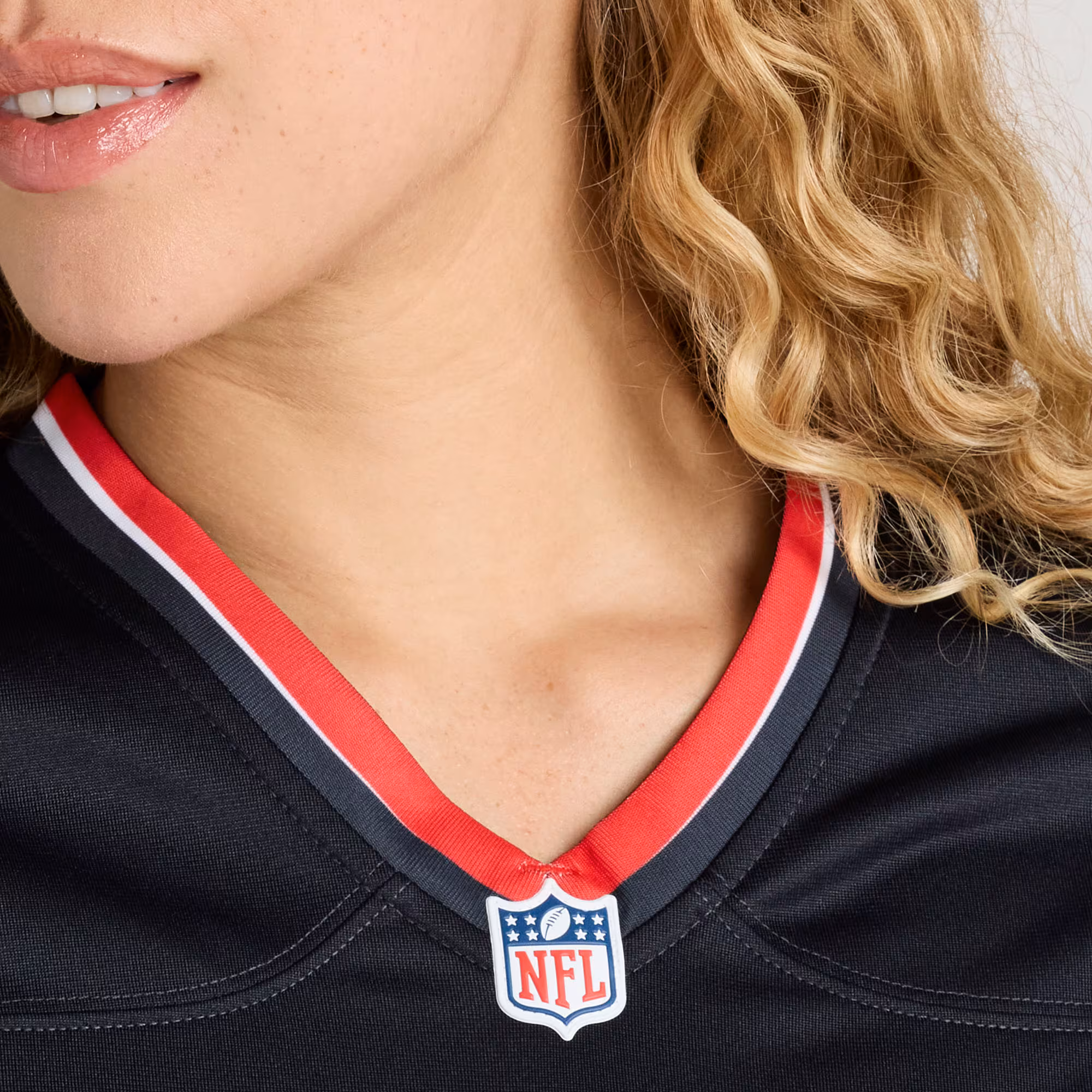 Jeff Okudah Houston Texans Women's Team Game Jersey -  Navy