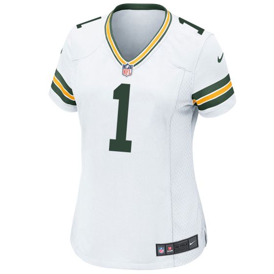 Womens Micah Parsons #1 Green Bay Packers Classic Game Jersey-White