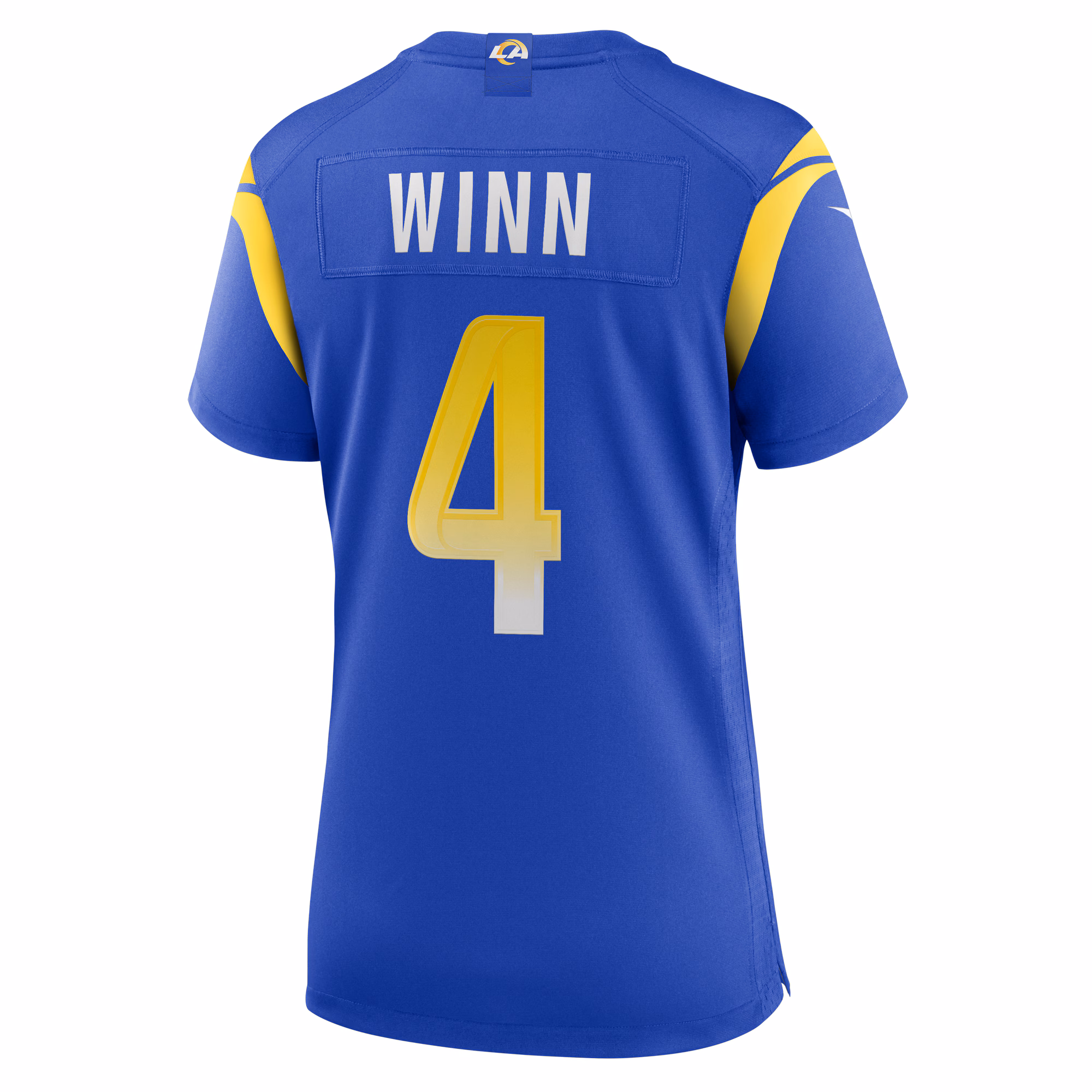 Dresser Winn Los Angeles Rams Women's Team Game Jersey -  Royal