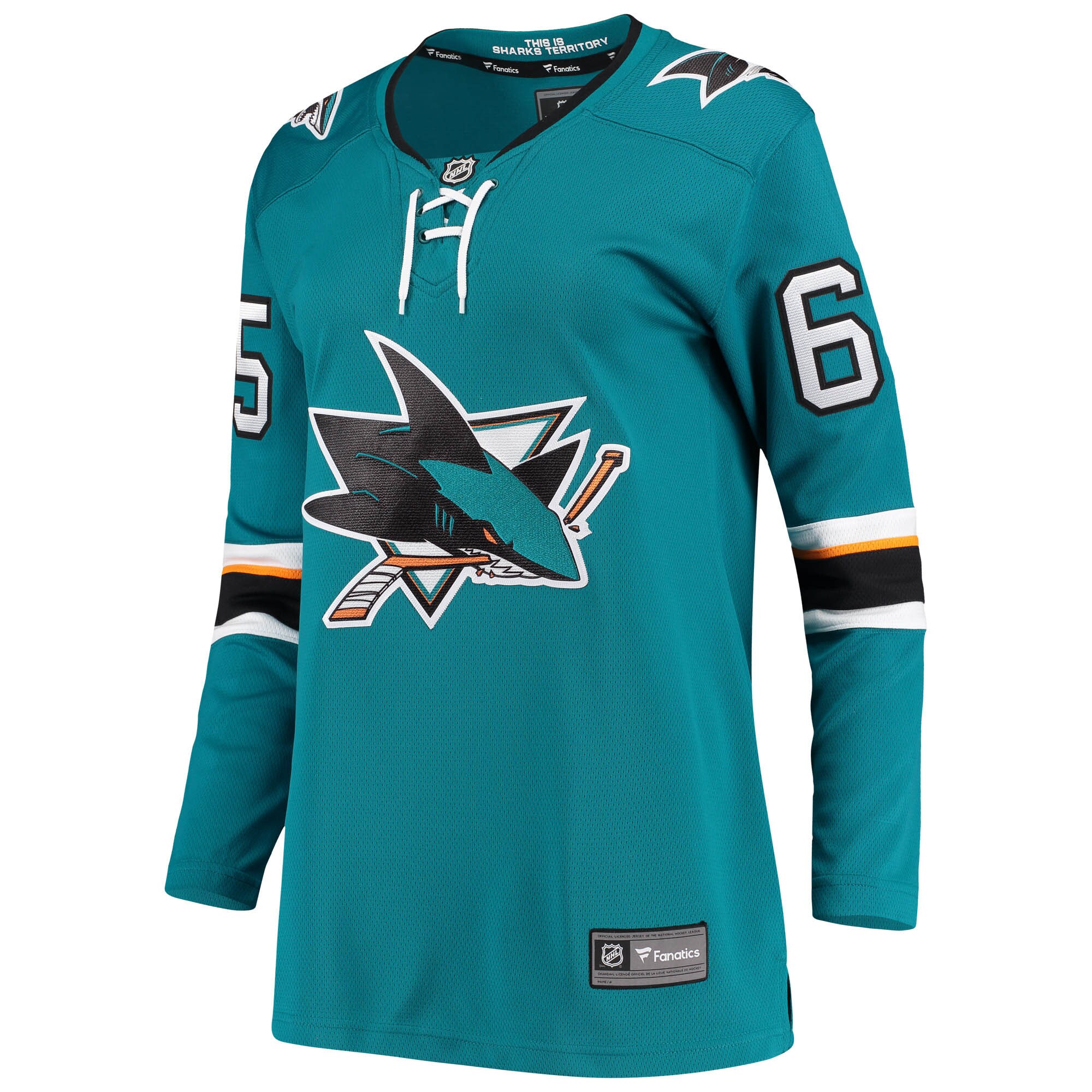 Erik Karlsson San Jose Sharks Women's Breakaway Home Player Jersey - Teal