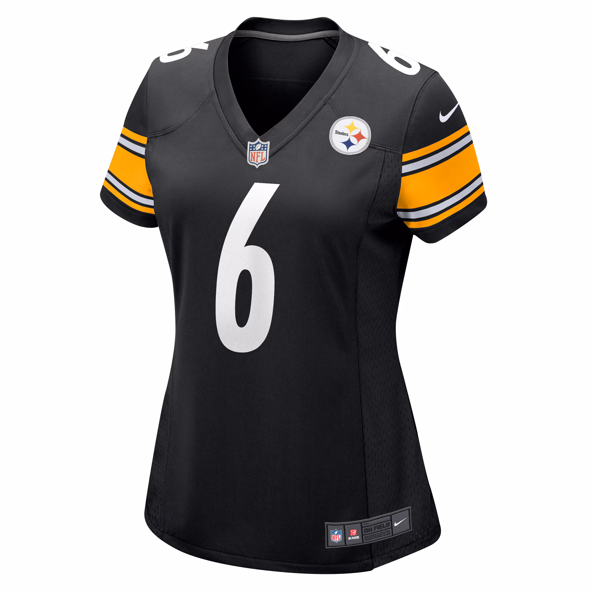 Patrick Queen Pittsburgh Steelers Women's Game Player Jersey - Black