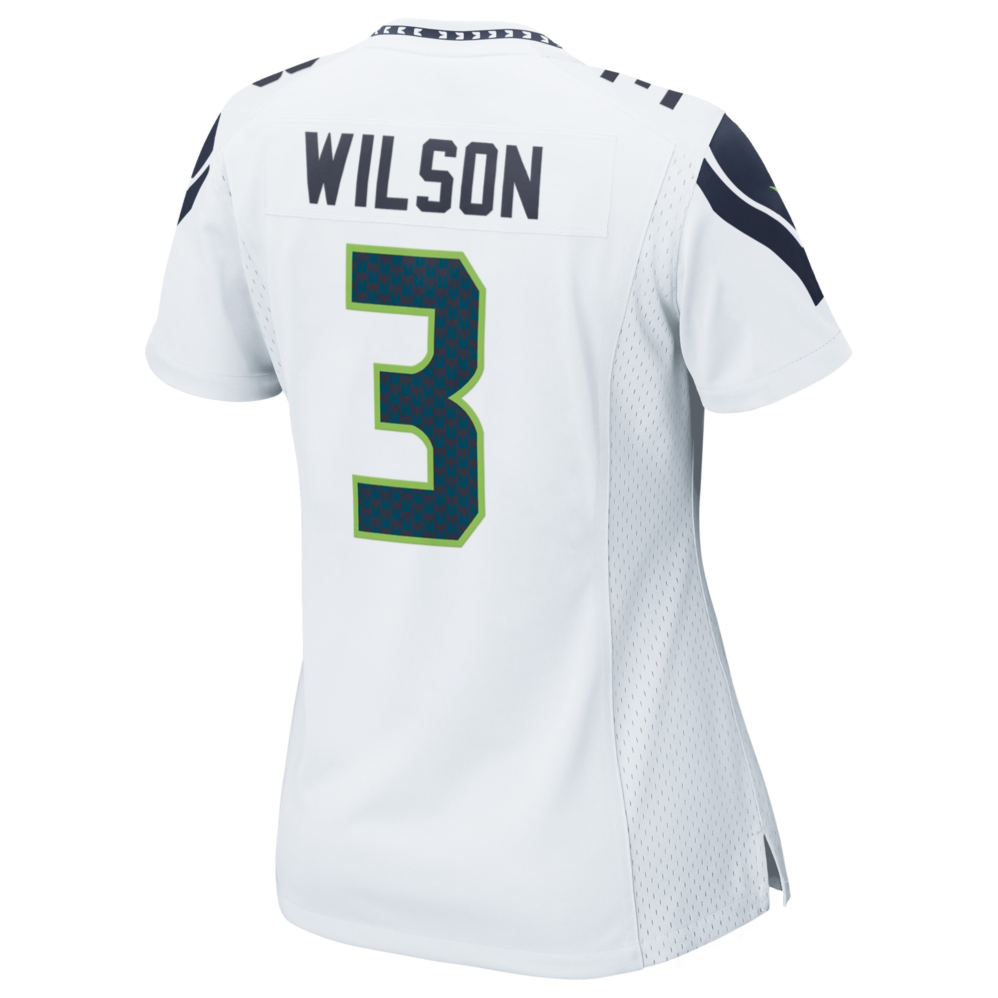 Russell Wilson Seattle Seahawks  Women's Game Jersey - White