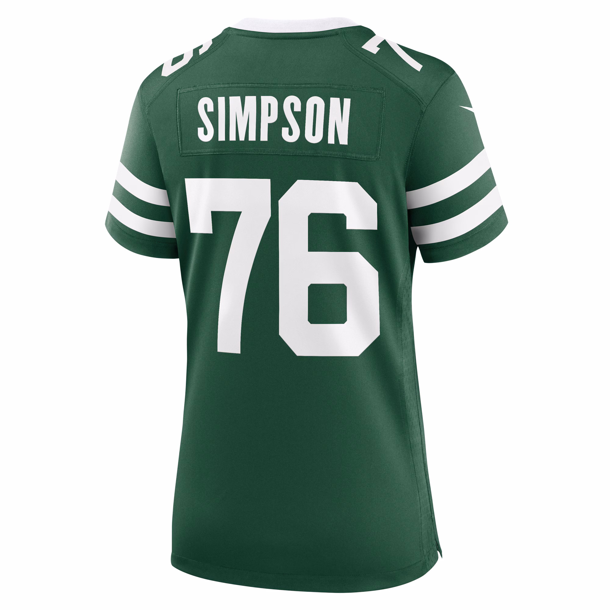 John Simpson New York Jets Women's Game Jersey - Legacy Green
