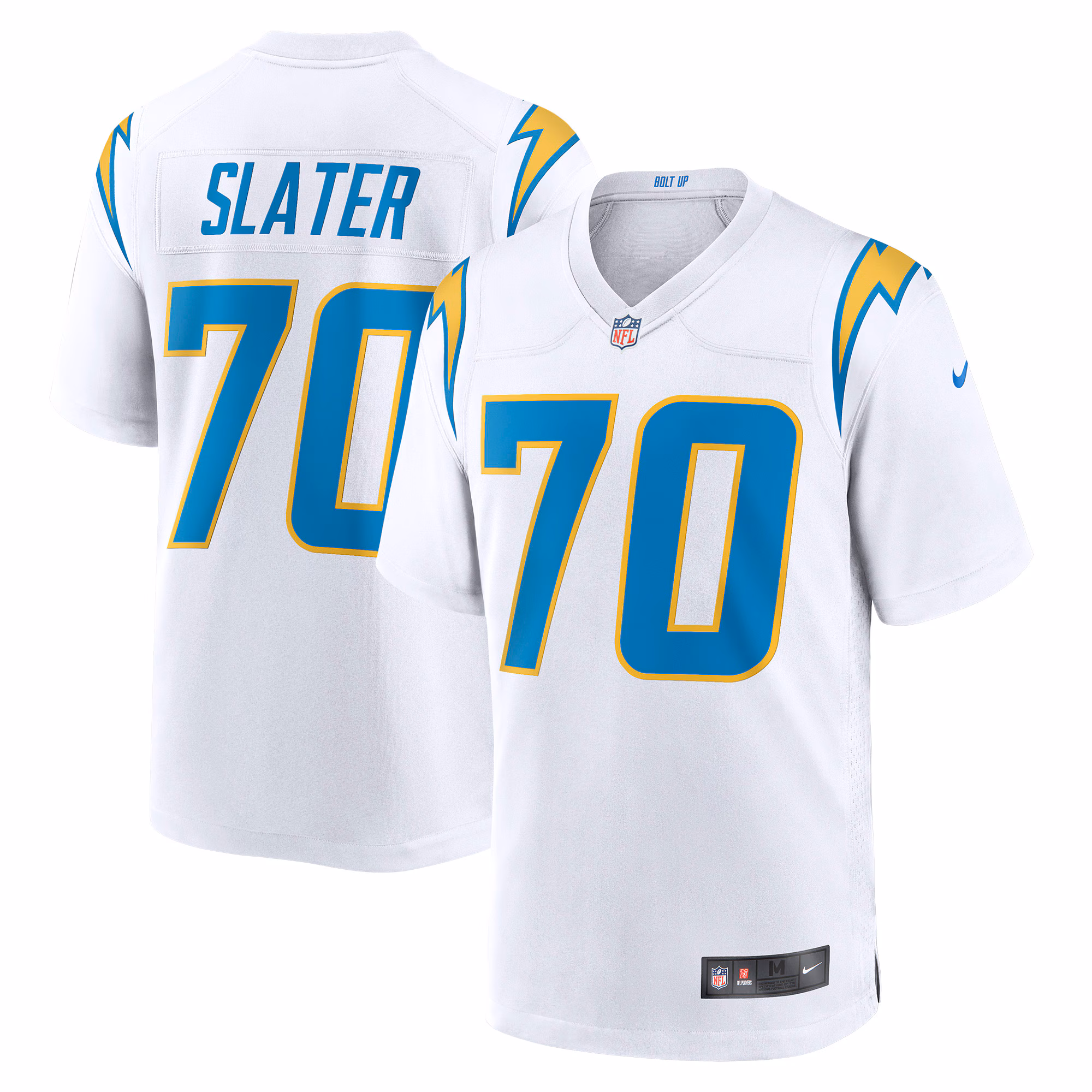Rashawn Slater Los Angeles Chargers Game Jersey - White