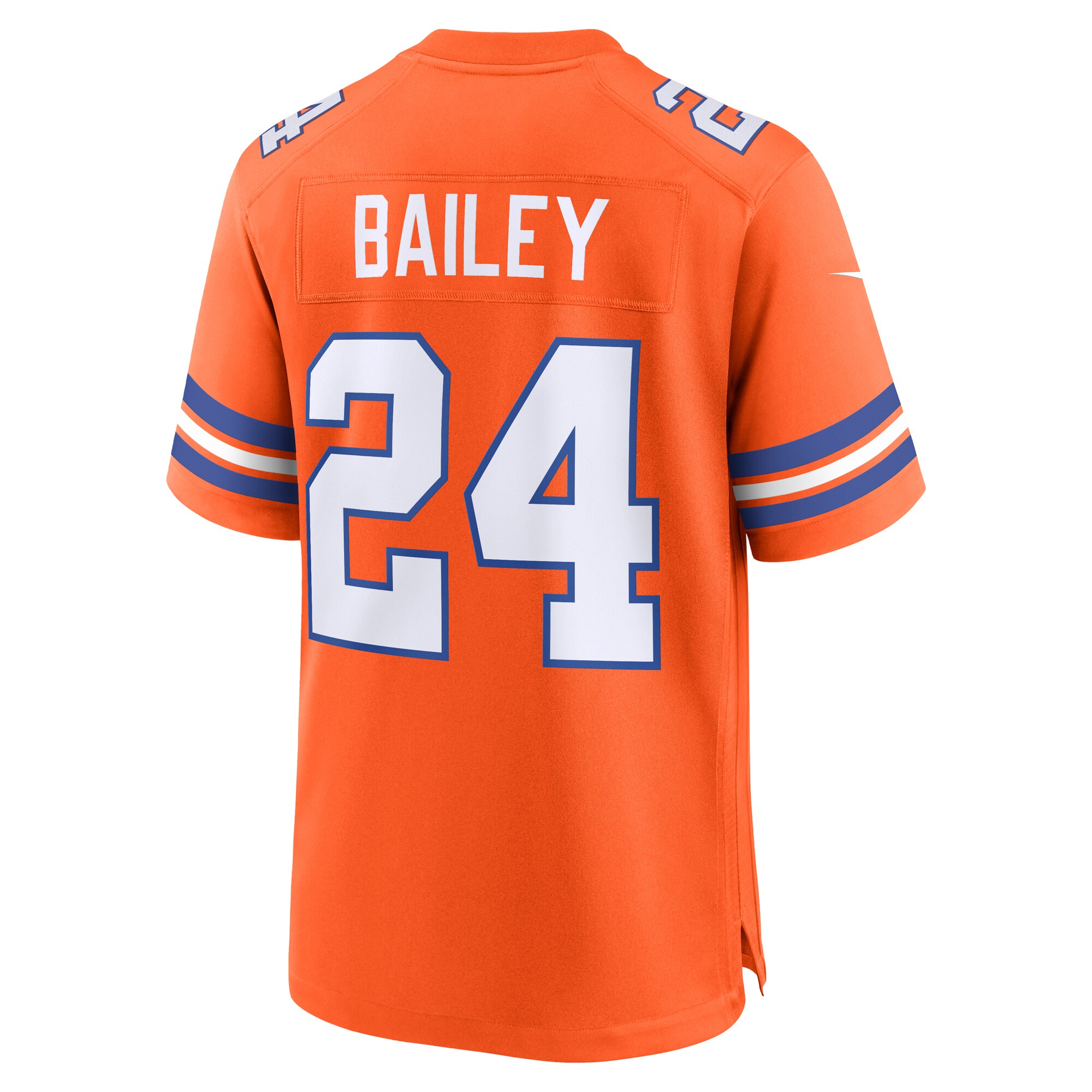 Champ Bailey Denver Broncos Mile High Collection 1977 Throwback Retired Player Game Jersey - Orange