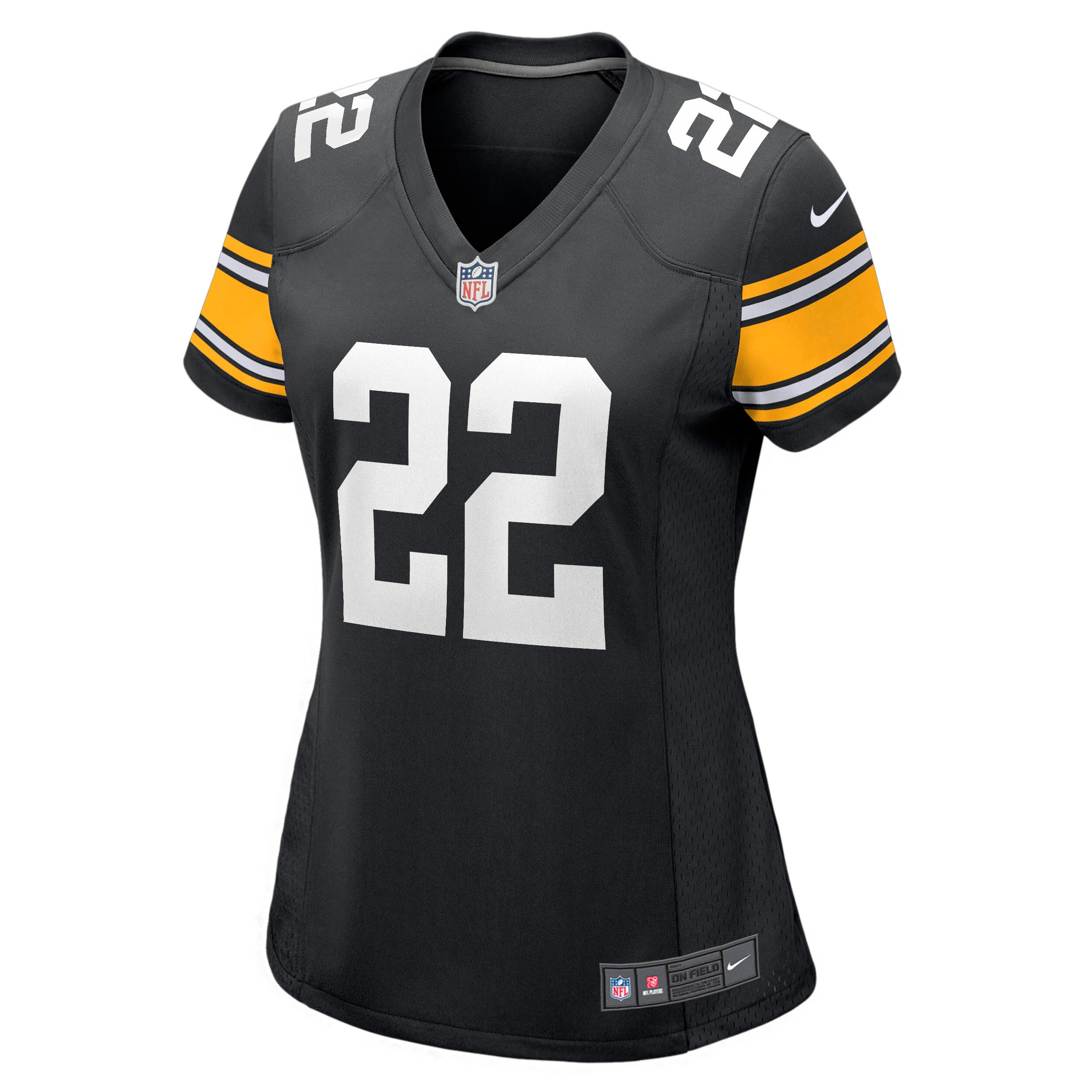 Najee Harris Pittsburgh Steelers  Women's Game Player Jersey - Black