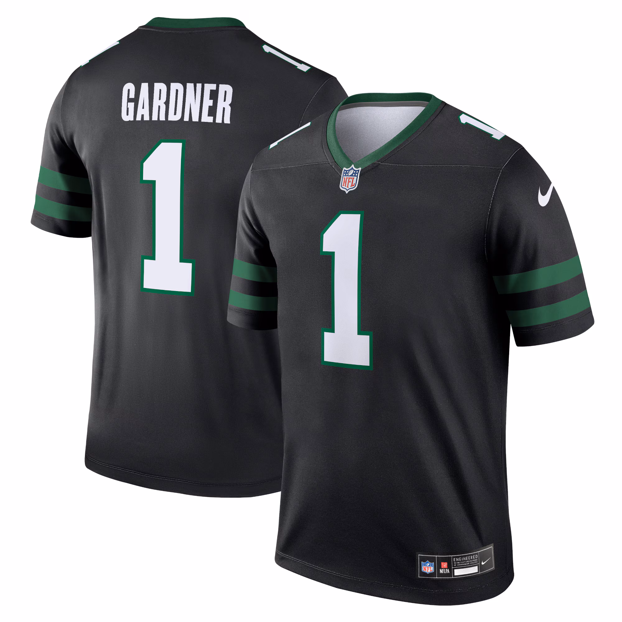 Ahmad Sauce Gardner New York Jets Alternate Legend Jersey  - Legacy Black