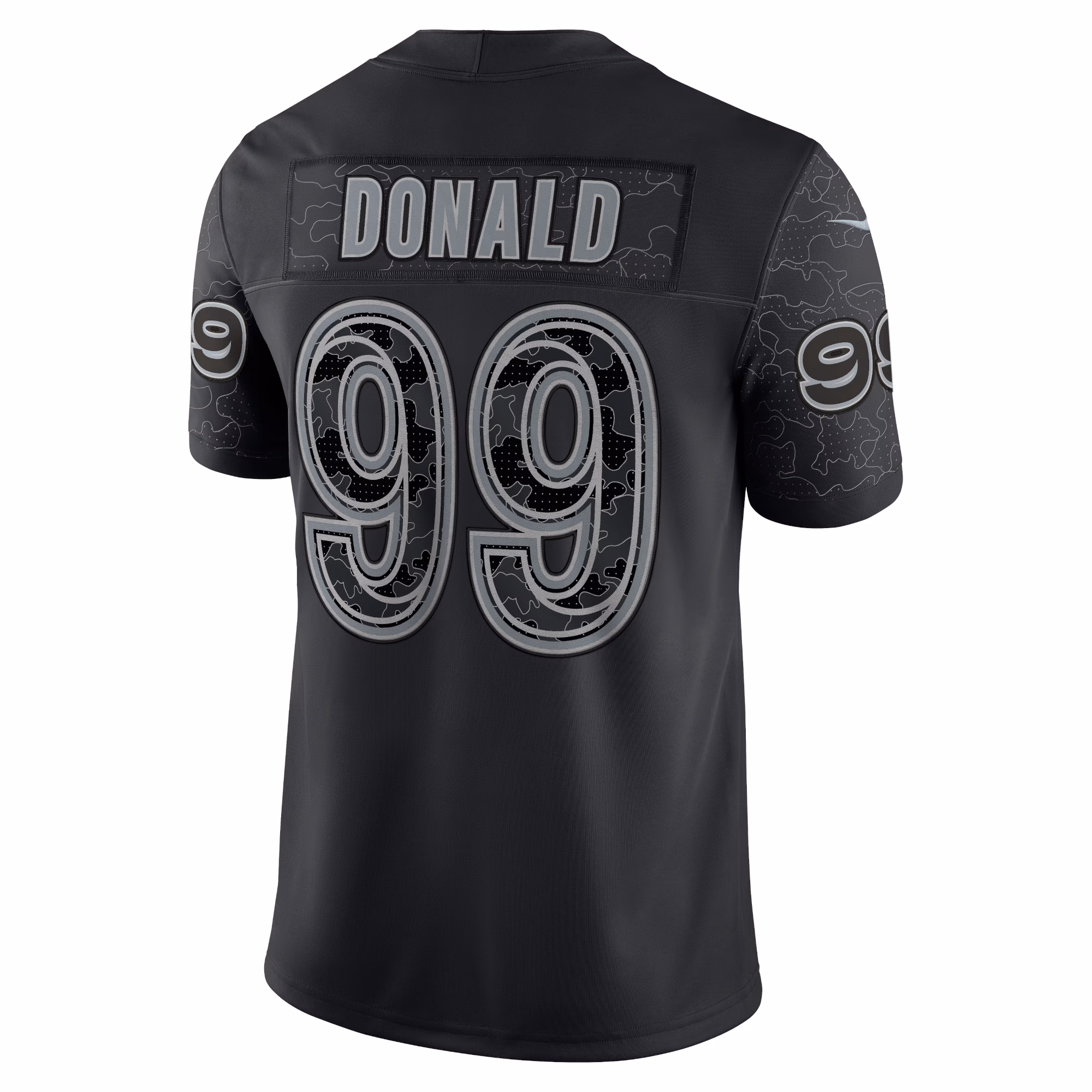 Aaron Donald Los Angeles Rams RFLCTV Limited Jersey - Black