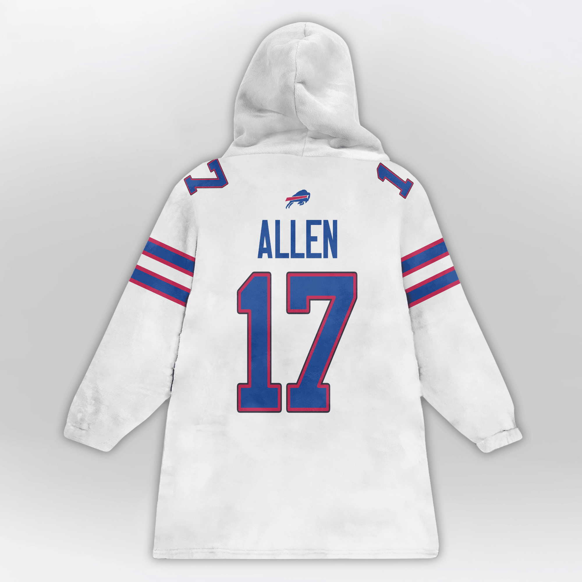 Captain J.A 17 Buffalo Football Unisex Blanket Hoodie