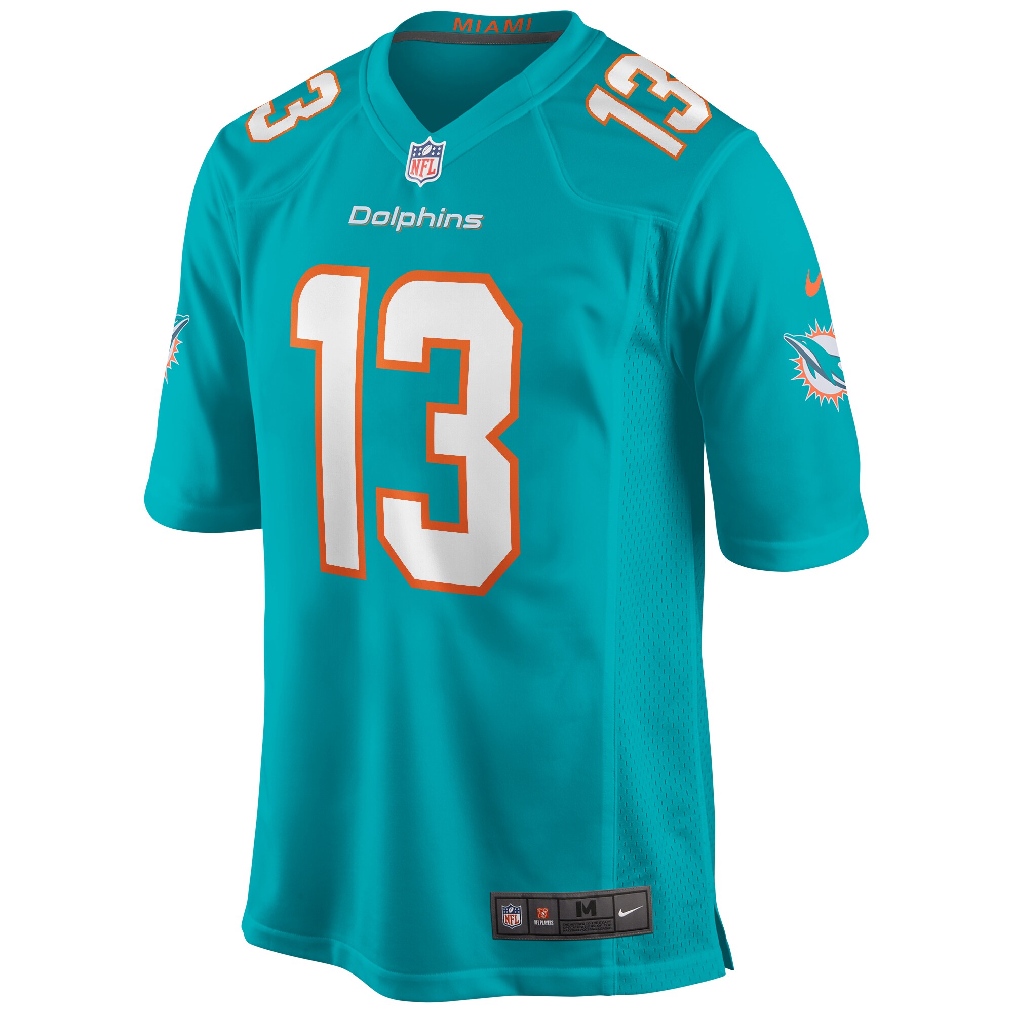 Dan Marino Miami Dolphins Game Retired Player Jersey - Aqua