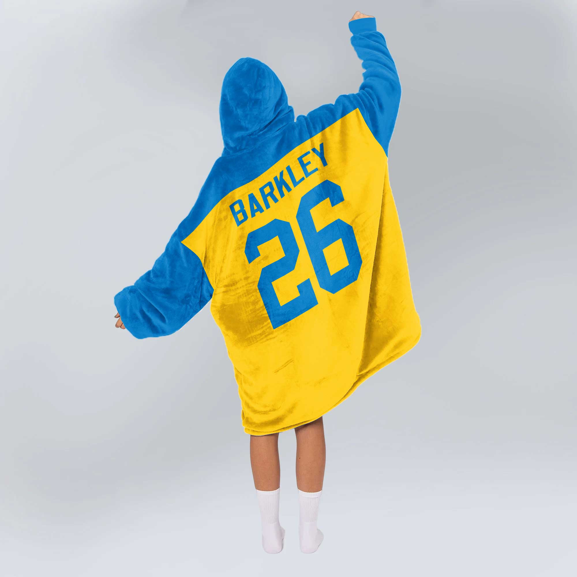 Adult 26 Philadelphia Football Unisex Blanket Hoodie