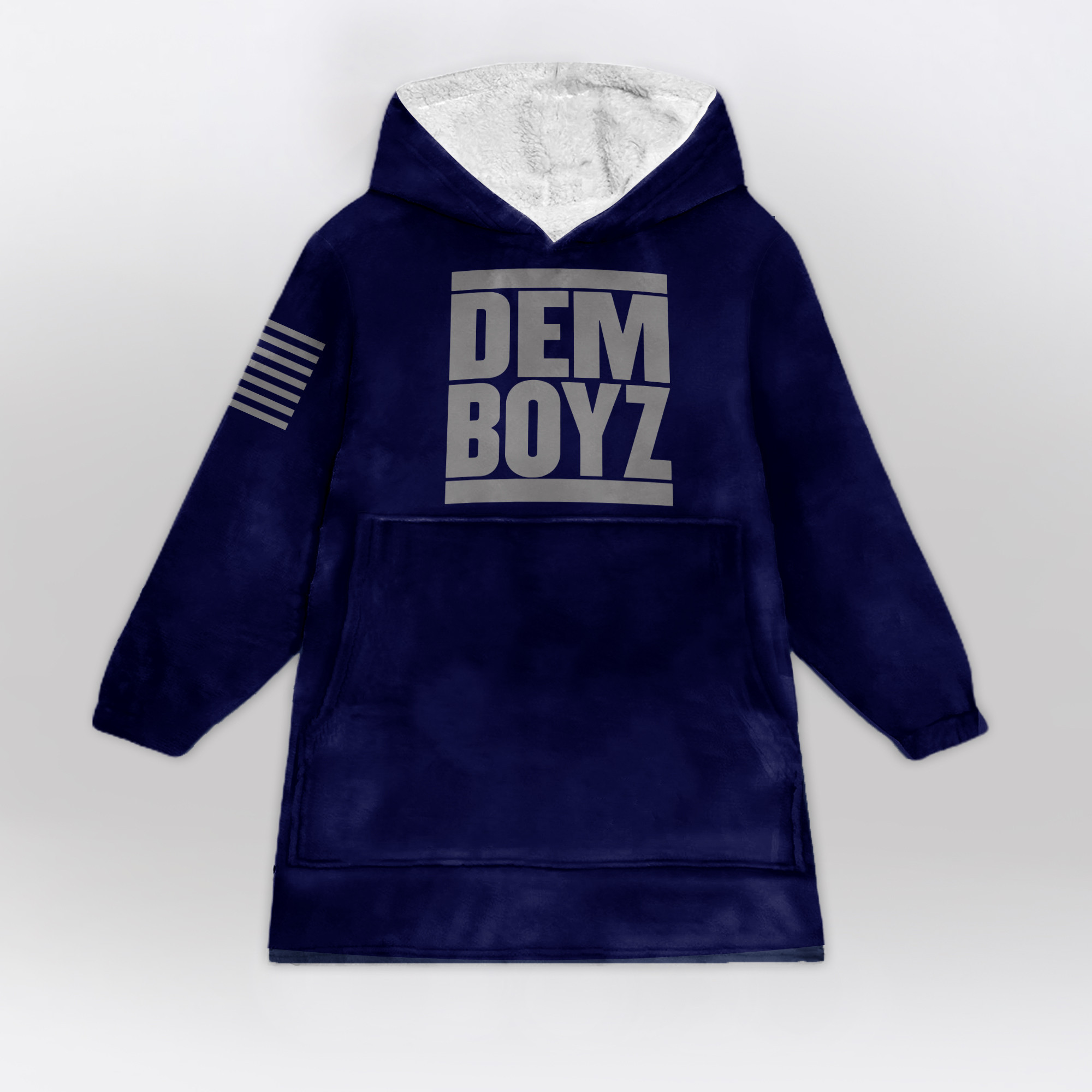 Adult Dallas Football Unisex Blanket Hoodie