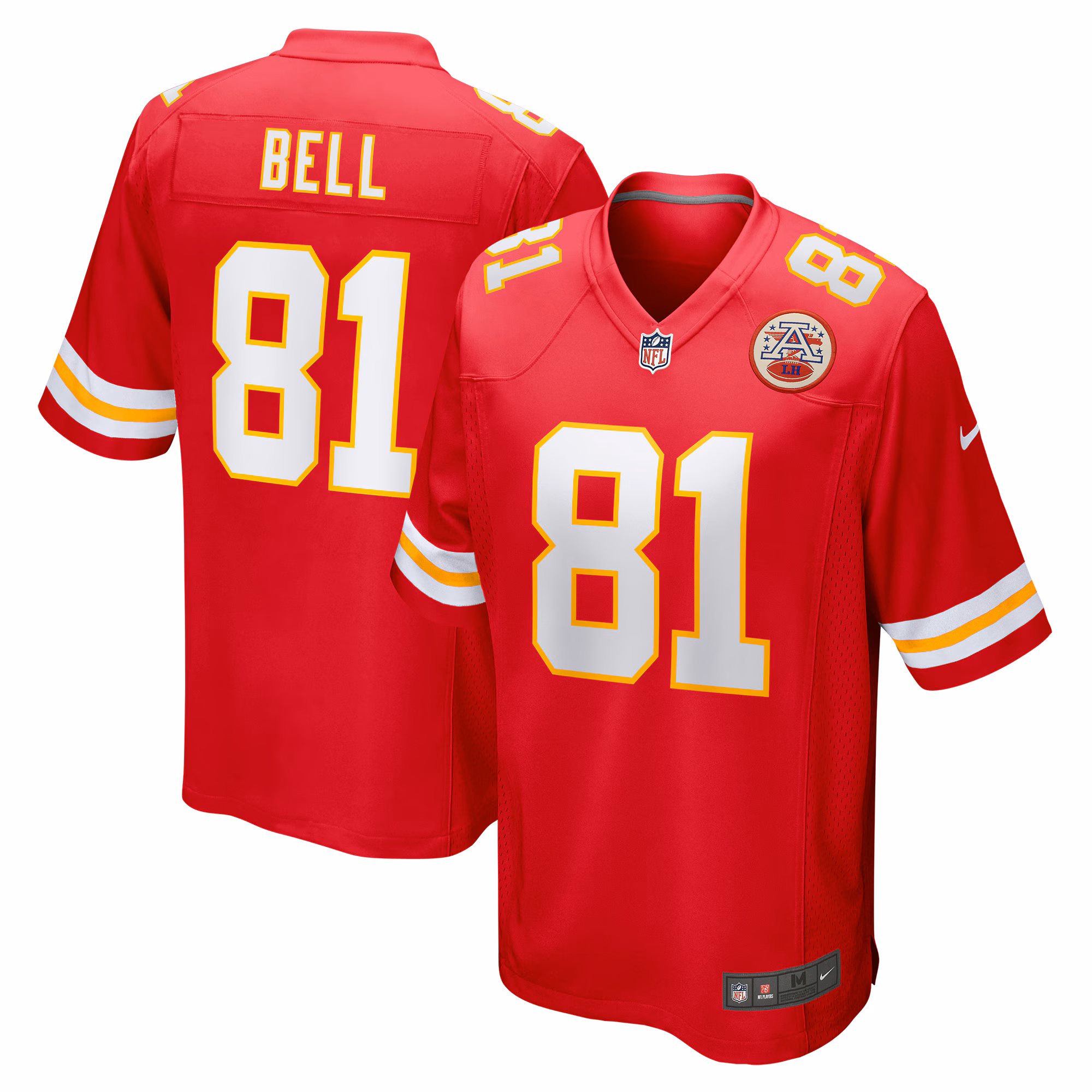 Blake Bell Kansas City Chiefs Game Player Jersey - Red